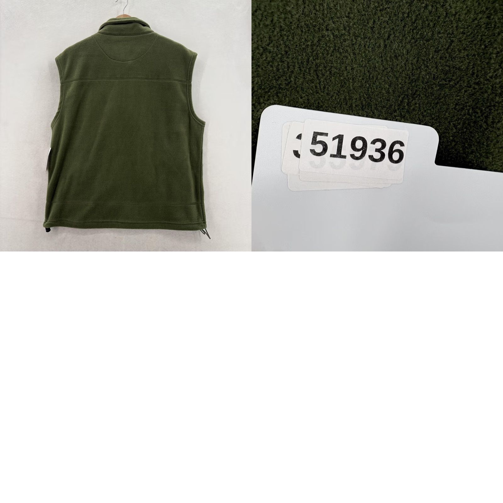 Vintage Cabela's Snake River Fleece Vest Mens M Green Full Zip Outdoor Hiking Trail Vest Size US M / EU 48-50 / 2 - 9 Thumbnail