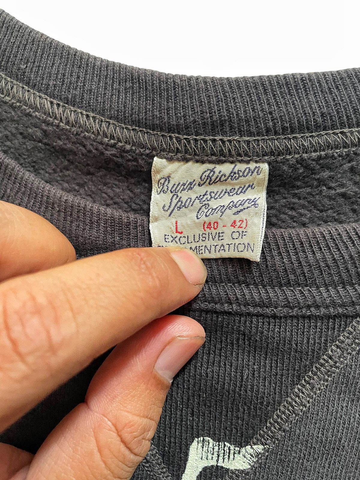 Buzz Rickson's Buzz Rickson's Sportswear Heavy Sweatshirt Bomber Barons Size US L / EU 52-54 / 3 - 6 Thumbnail
