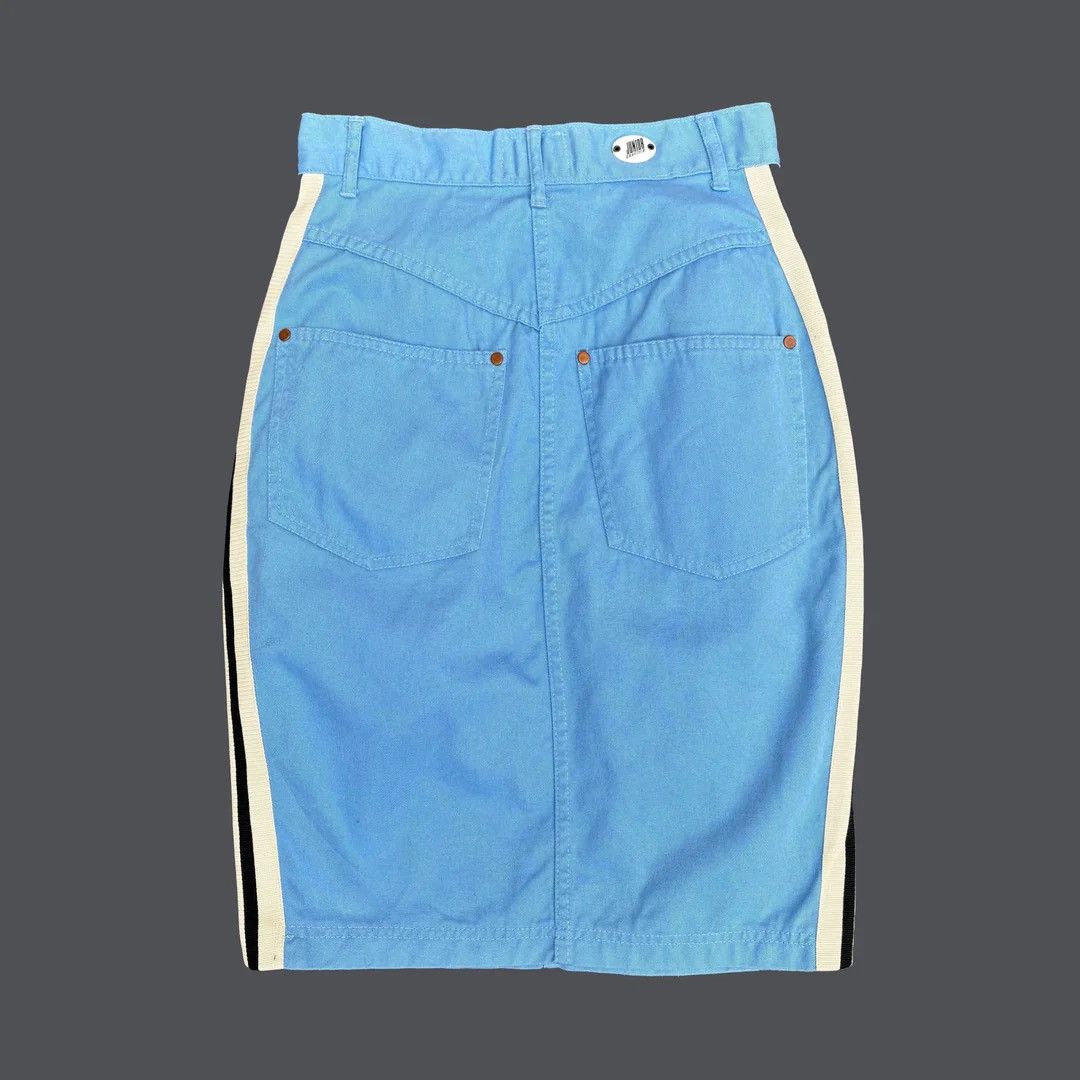 Jean Paul Gaultier × Vintage Jean-Paul Gaultier Junior 1990 90s Vintage Designer Skirt Size 26" / US 2 / IT 38 - 2 Thumbnail