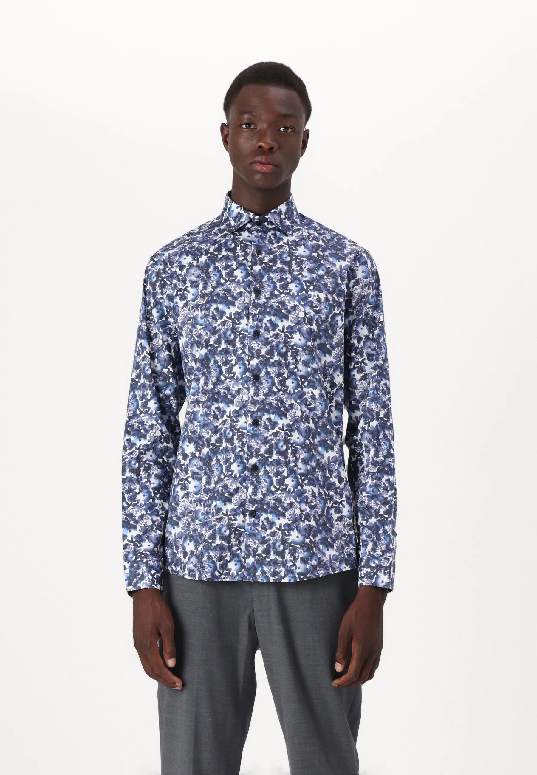 Etro ETON Floral Cotton Lyocell Shirt – Size L Size 42L - 2 Thumbnail