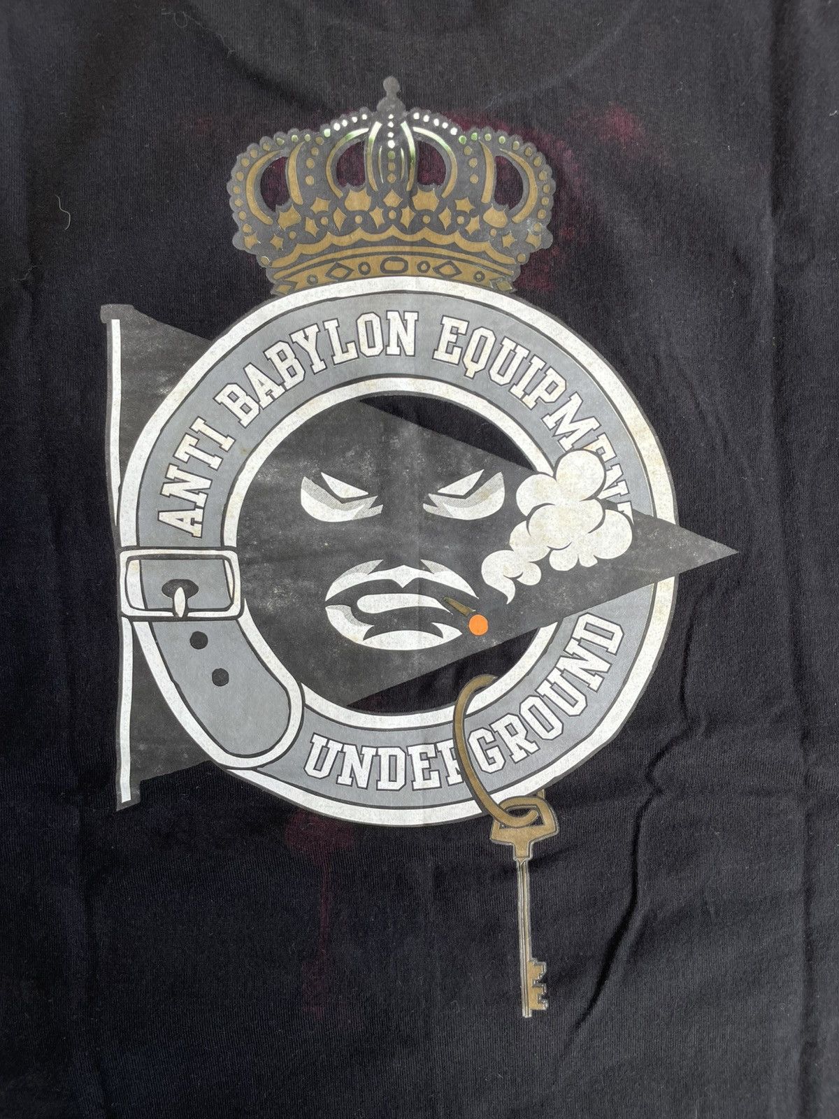 Japanese Brand × Nitraid × Vintage VTG Nitraid Anti Babylon Equipment Tee Size US M / EU 48-50 / 2 - 9 Thumbnail