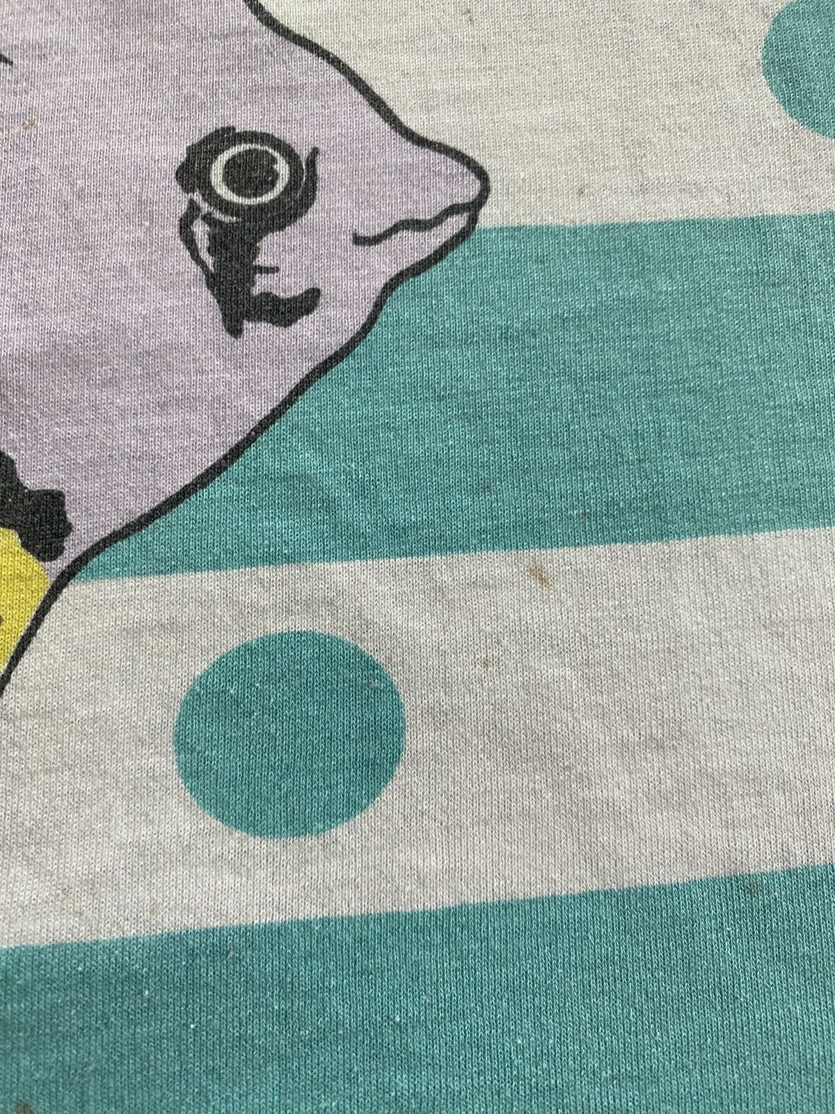 Vintage Vintage 80’s Cozumel Mexico Fish Stripes Single Stitch Tee Size US L / EU 52-54 / 3 - 4 Thumbnail