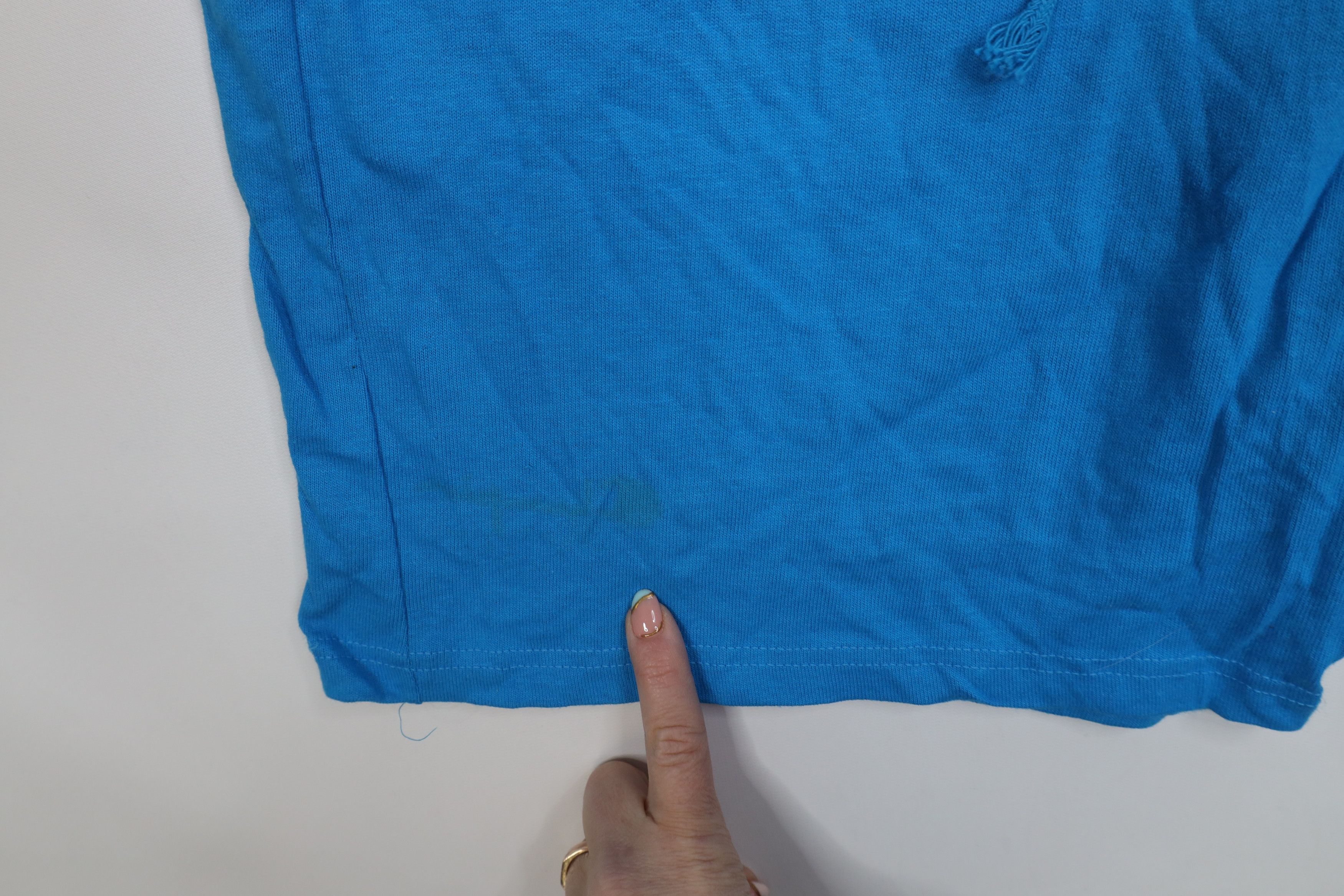 Champion Vintage 90s Champion Above Knee Jersey Knit Shorts Blue USA Size US 36 / EU 52 - 6 Thumbnail