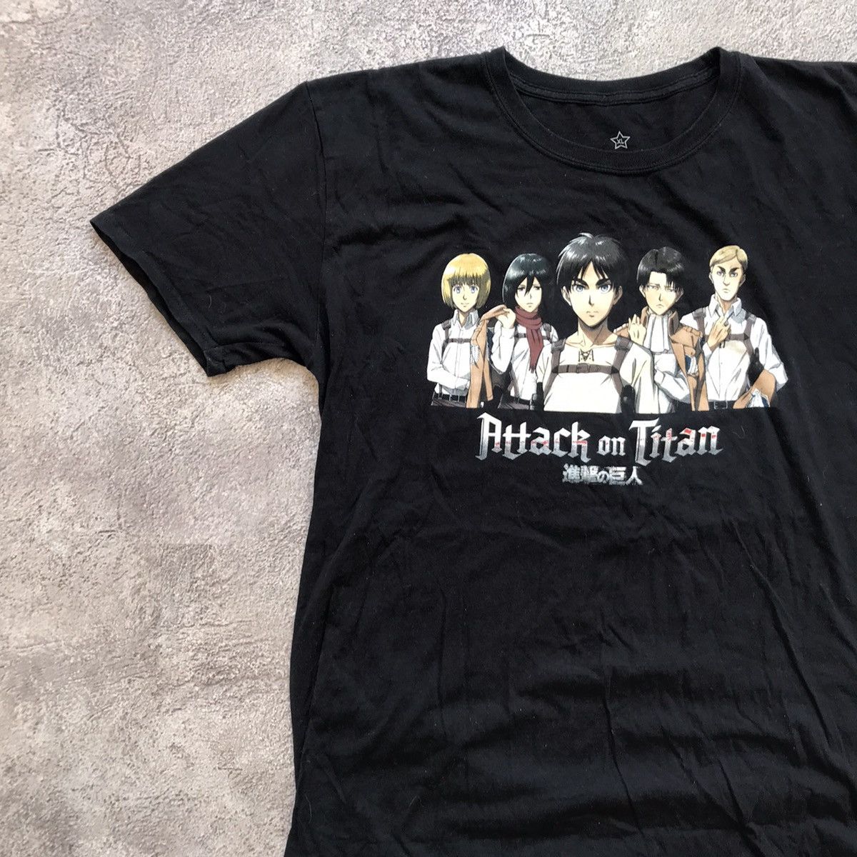 Vintage Vintage Y2K Attack on Titan Anime Graphic Tee Streetwear XL Size US XL / EU 56 / 4 - 3 Thumbnail