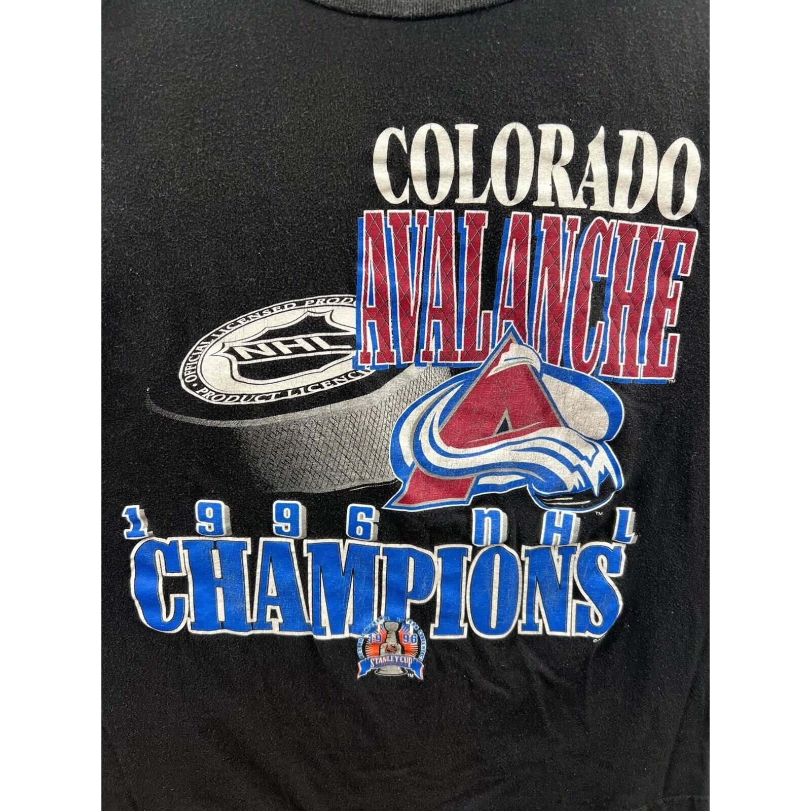 Other True-Fan Colorado Avalanche 1996 Stanley Cup Champions Tee Size US L / EU 52-54 / 3 - 4 Thumbnail