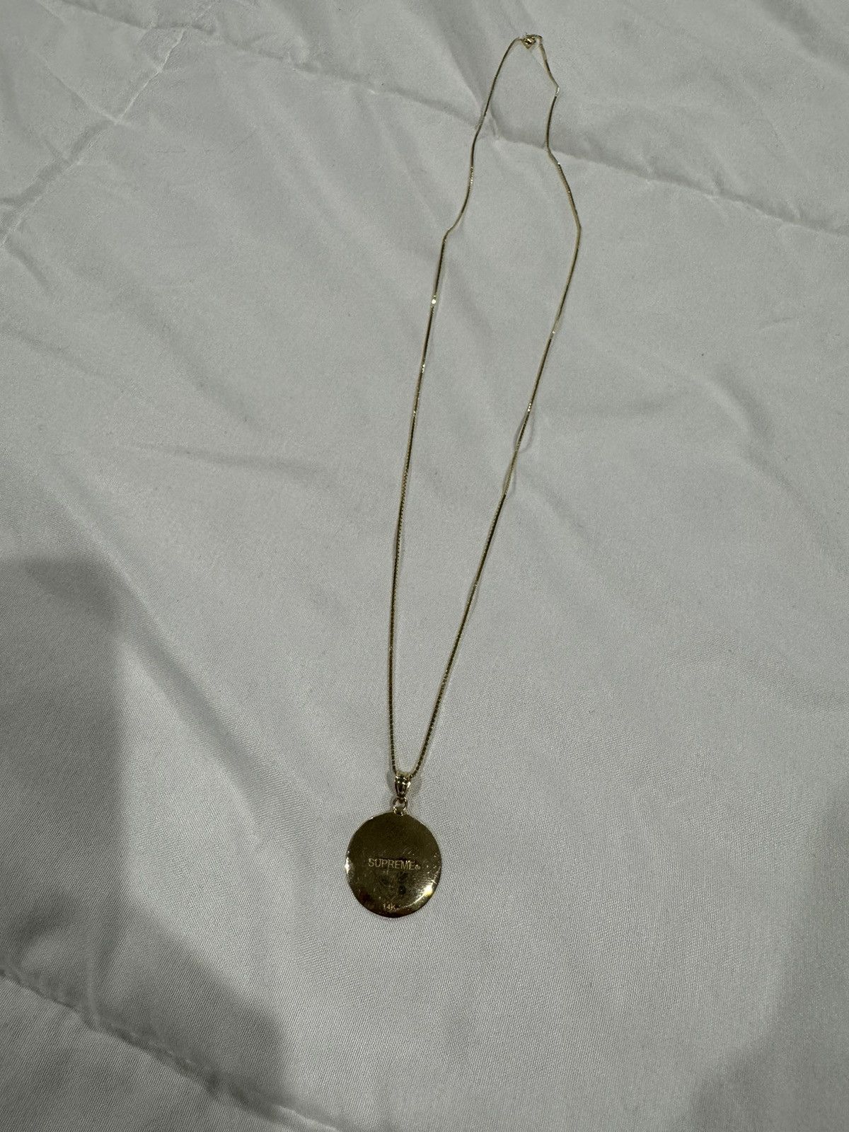 Supreme Justice Gold Pendant Supreme Justice Gold Pendant 18ss 14k