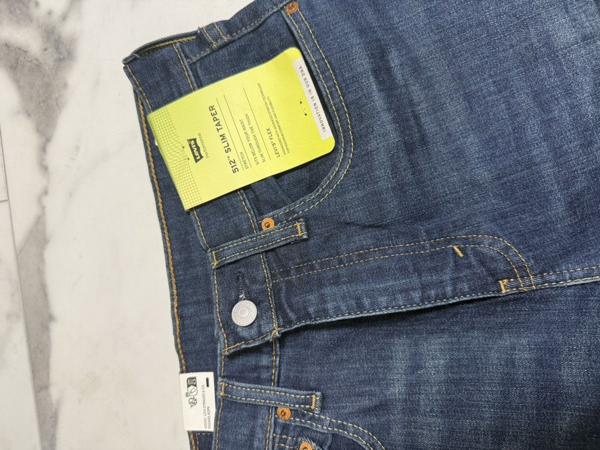 Levi's Levis 512 Slim Taper Jeans Size US 31 - 4 Thumbnail