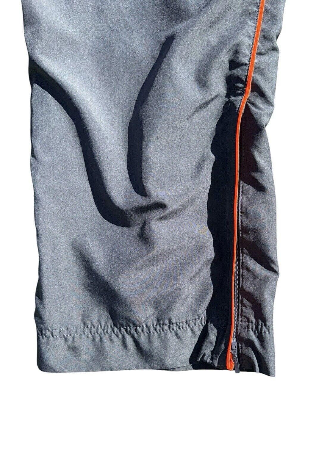 Nike Vintage Nike Y2K Grey Neon Orange Baggy Track Pants S Size US 30 / EU 46 - 4 Thumbnail