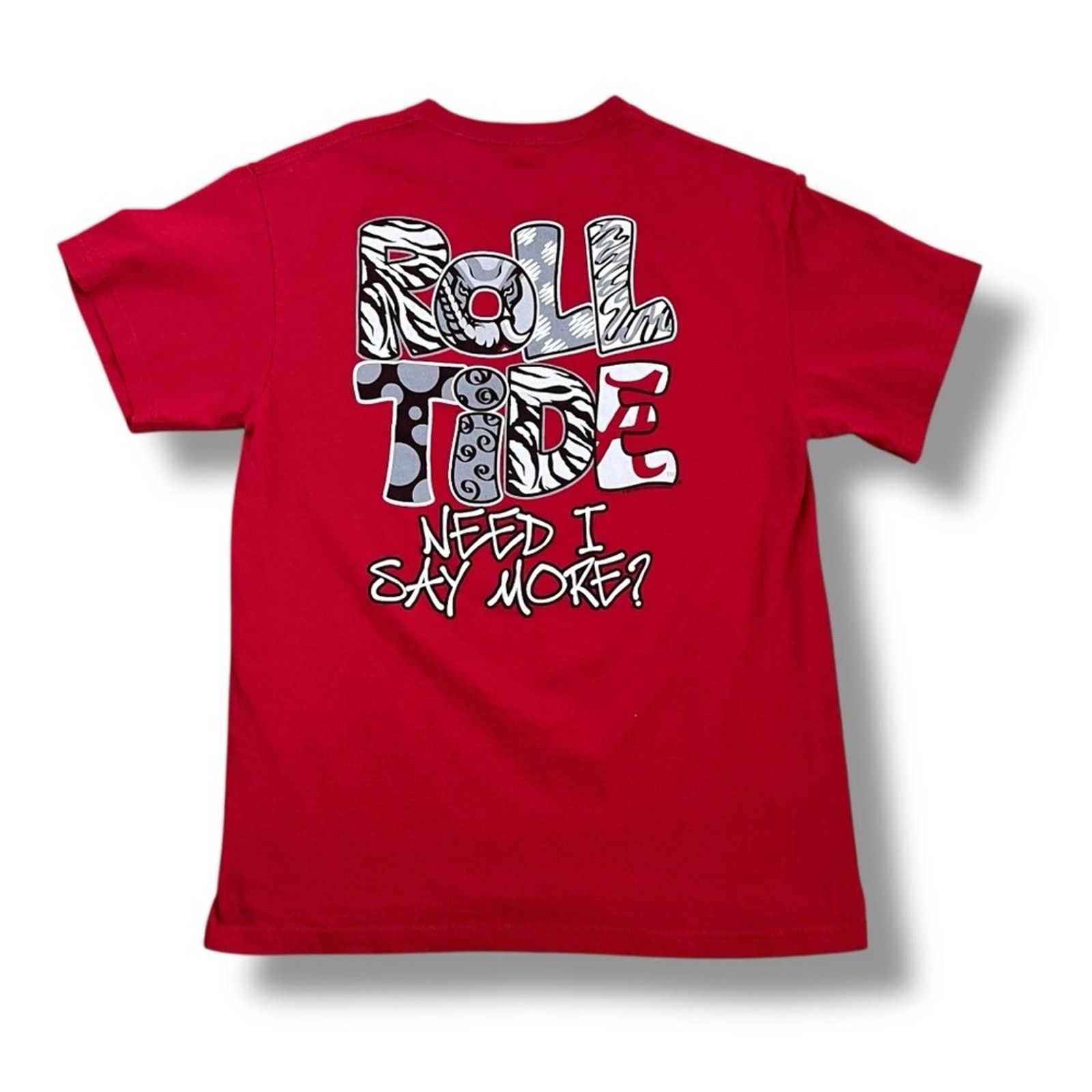 Delta Alabama Crimson Tide - Bama Girls, Need I Say More T-Shirt Size M / US 6-8 / IT 42-44 - 7 Thumbnail