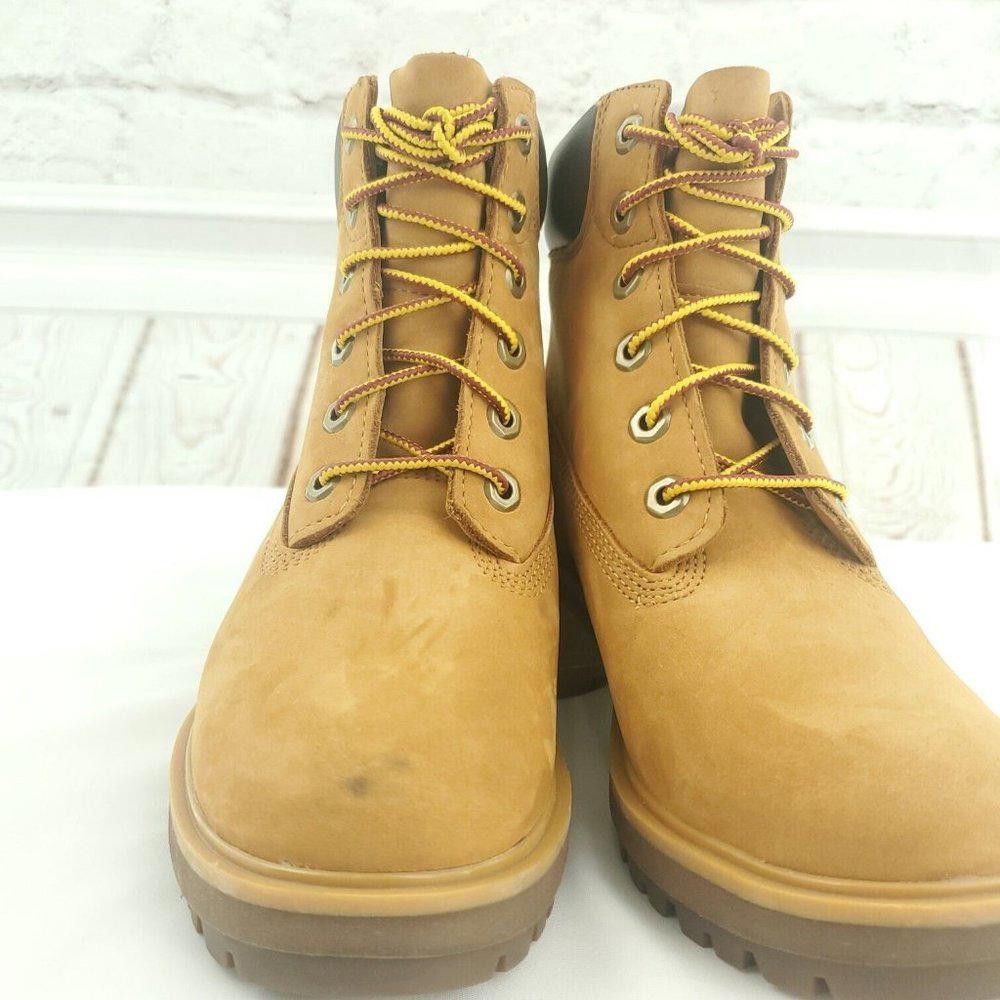 Timberland Timberland Womens Kinsley Nubuck Brown Combat Boots Siz… Size US 7 / IT 37 - 4 Thumbnail