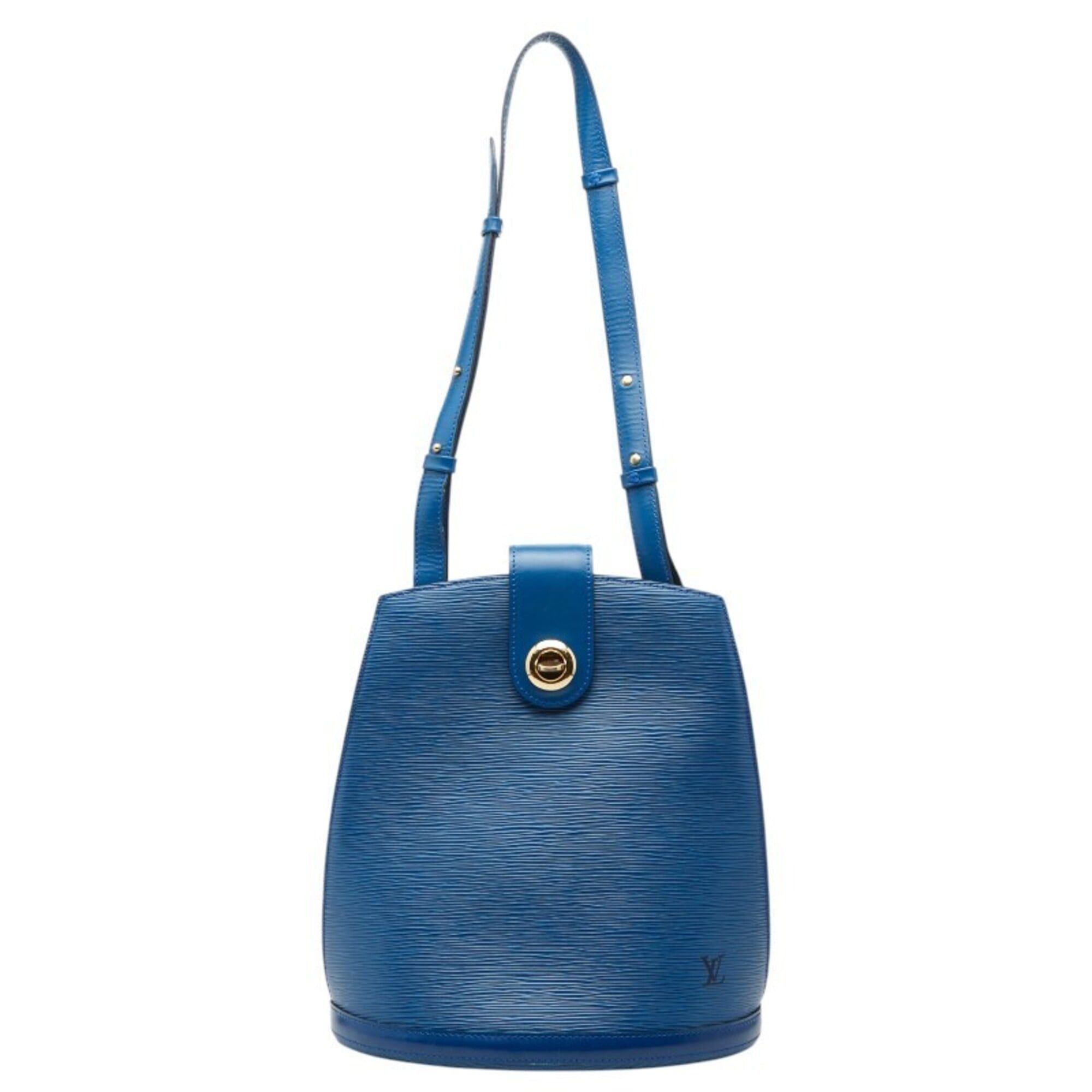 Louis Vuitton Louis Vuitton Epi Cluny Shoulder Bag M52255 Toledo Blue Leather Women's LOUIS VUITTON Size ONE SIZE - 1 Thumbnail