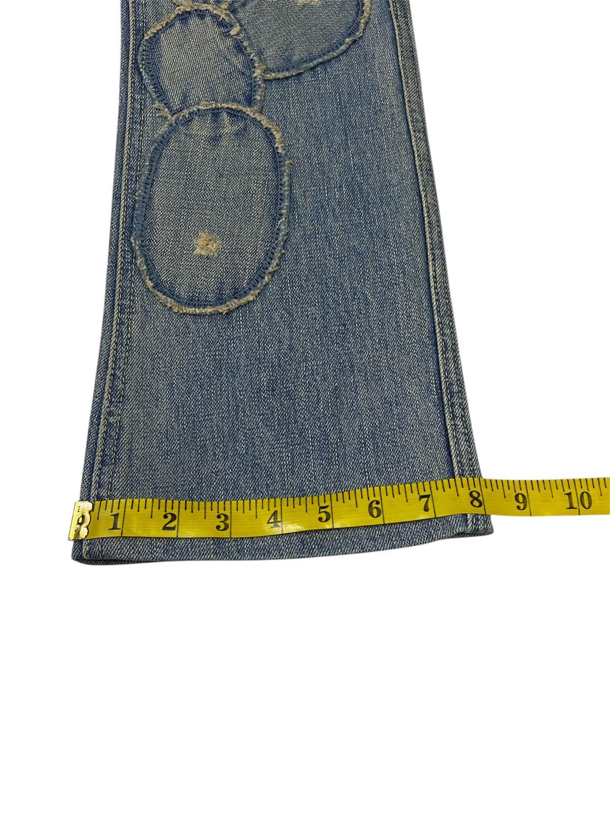 Cosmic Wonder Rare🔥1999 Cosmic Wonder ‘MADONNA’ Patchwork Distressed Denim Size 30" / US 8 / IT 44 - 24 Thumbnail