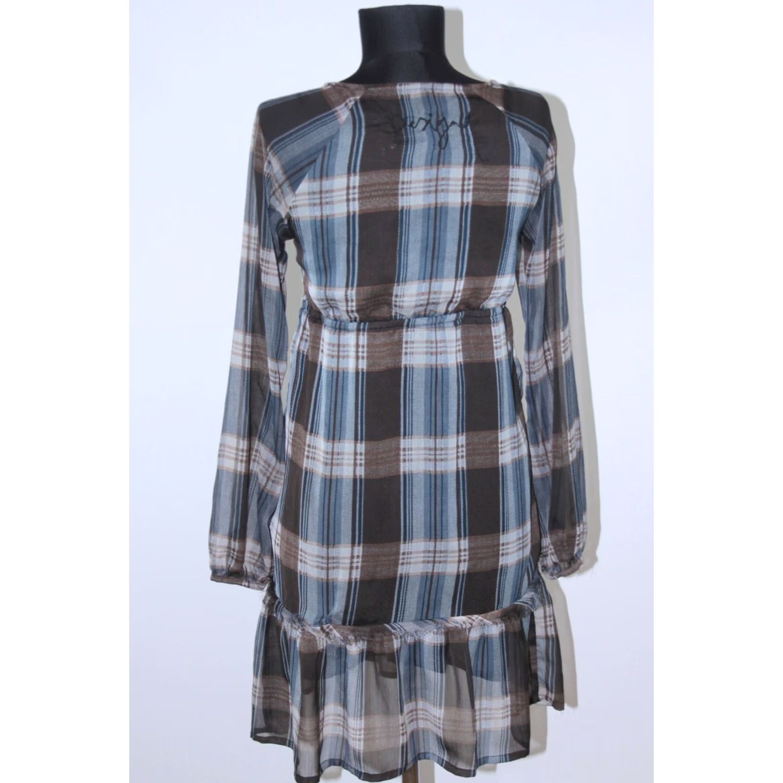Desigual Desigual Dress 38 Green Midi A-Line Womens Size XS / US 0-2 / IT 36-38 - 6 Thumbnail