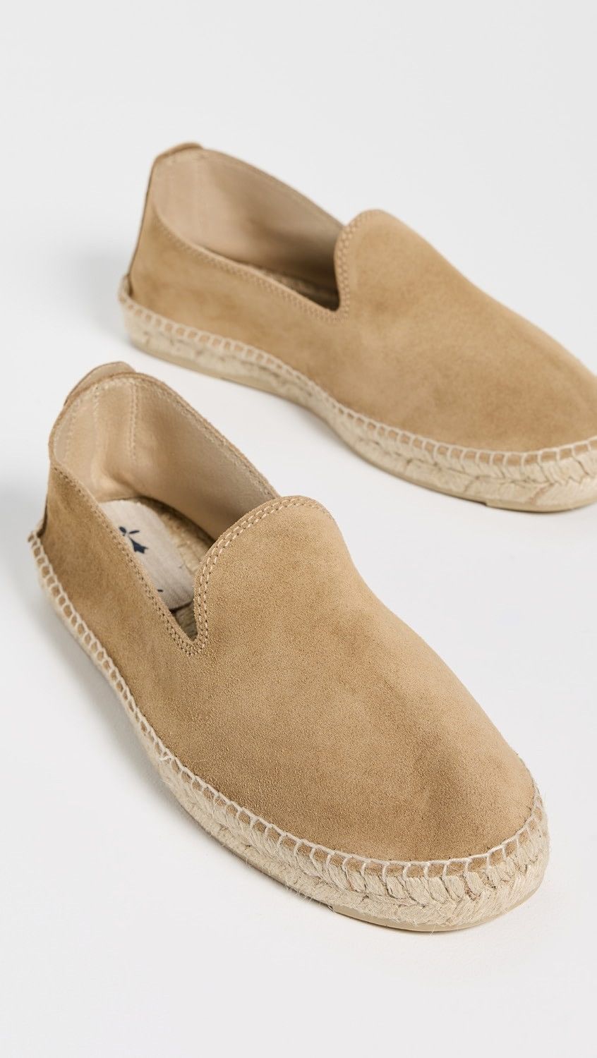 Manebi Manebi Hamptons Beige Suede Espadrilles 44 Size US 10.5 / EU 43-44 - 7 Thumbnail
