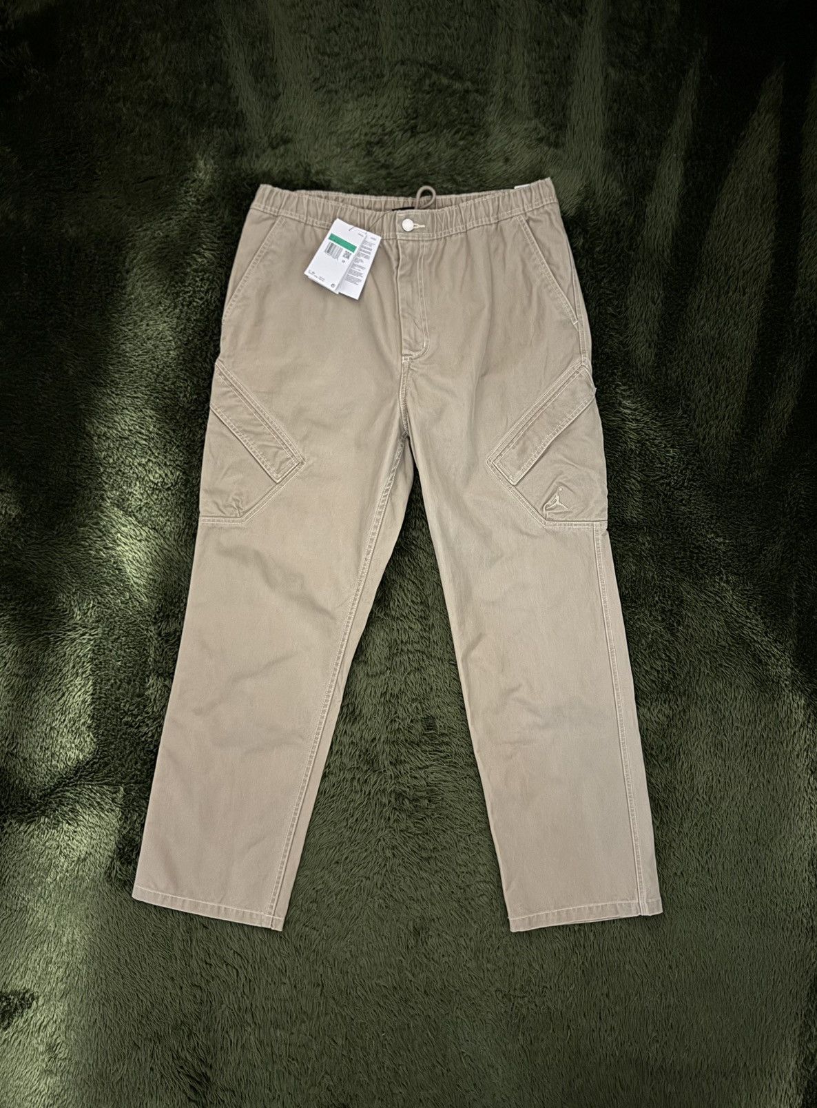 Jordan Brand [XL] Jordan Chicago Cotton Cargo Pants Desert Size US 36 / EU 52 - 1 Thumbnail