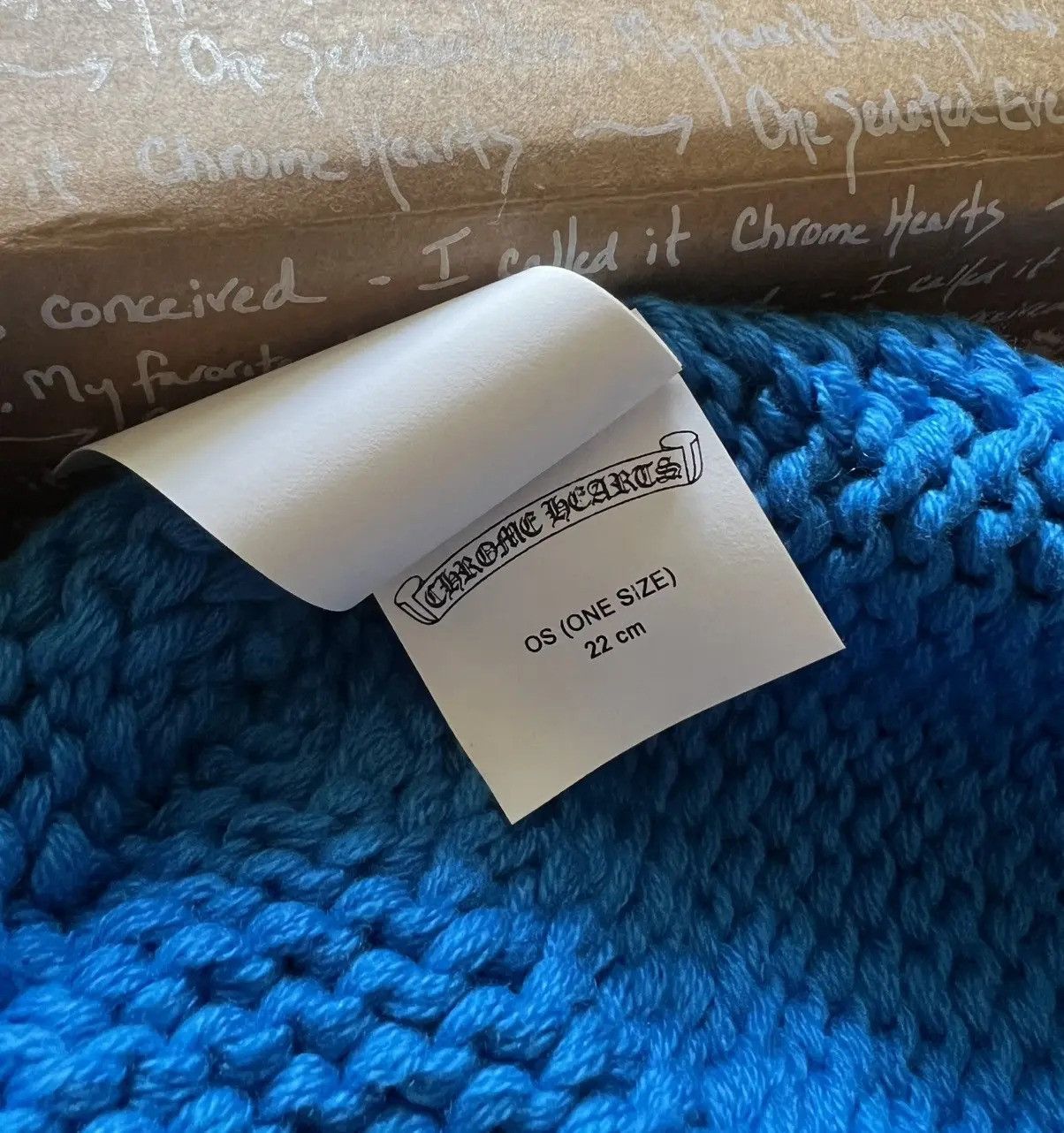 Chrome Hearts Cashmere Beanie Size ONE SIZE - 2 Thumbnail