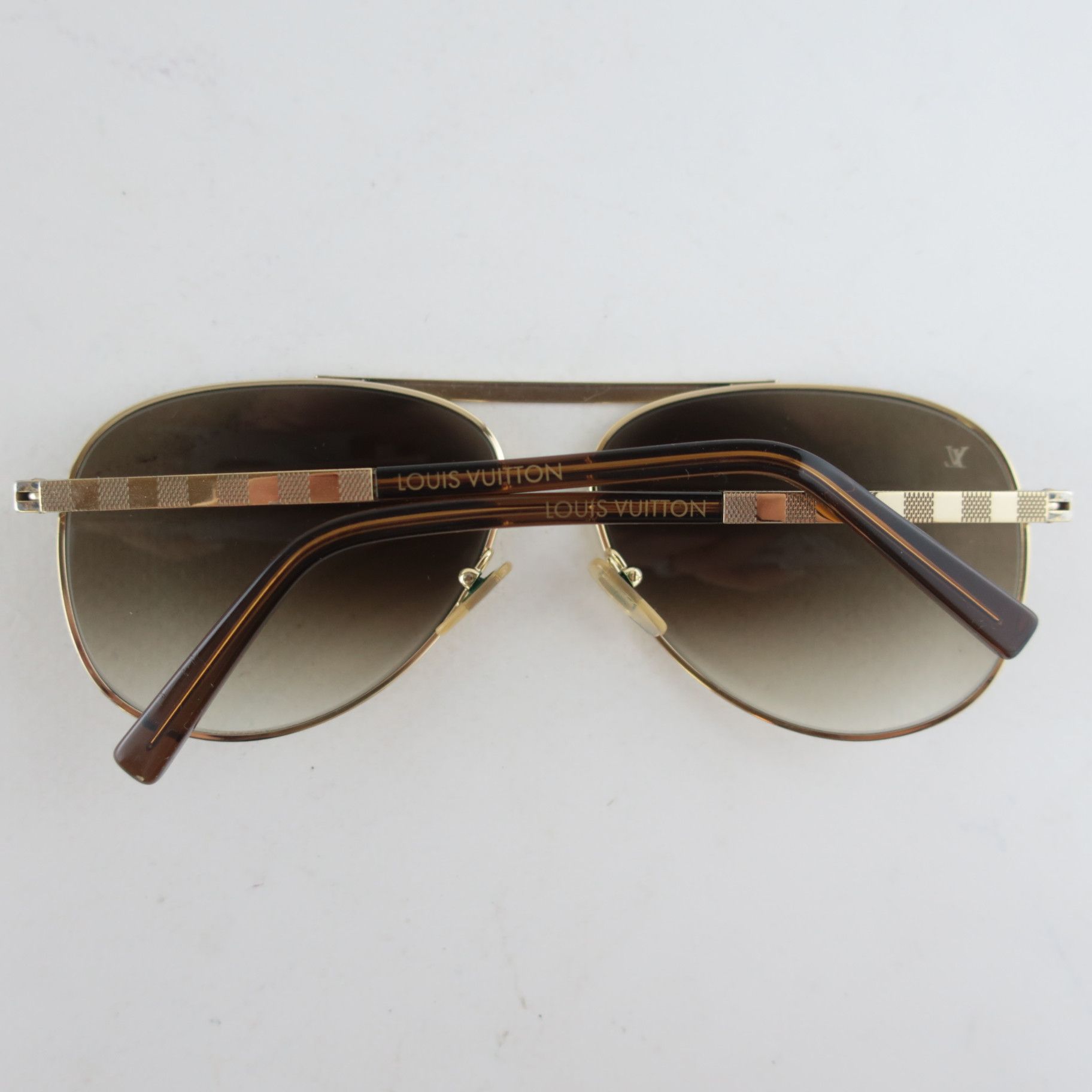 Louis Vuitton Louis Vuitton Goldtone Monogram Attitude Pilote Size ONE SIZE - 3 Thumbnail