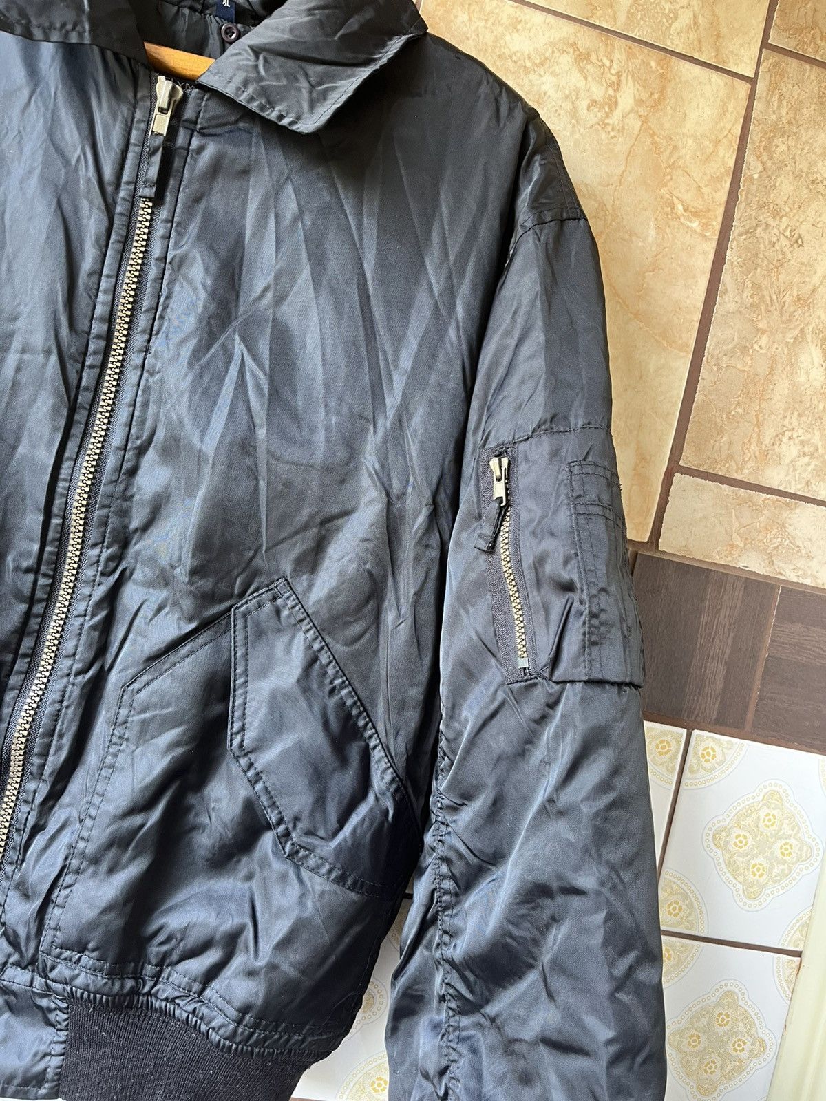 Vintage Vintage Black Flyers MA 2 jacket Size US XL / EU 56 / 4 - 3 Thumbnail