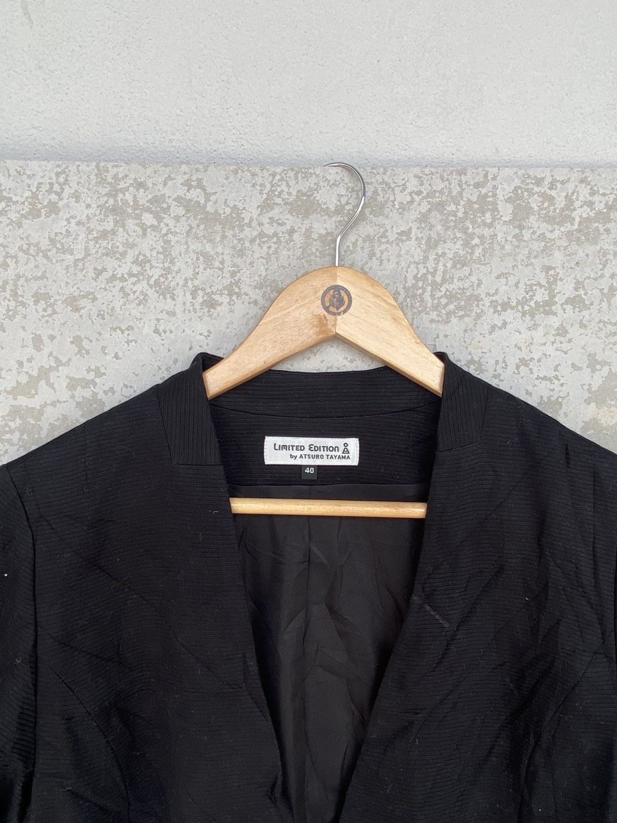 Other Vintage Limited Edition Blazer Black Pullover Jumper Size S Size S / US 4 / IT 40 - 4 Thumbnail