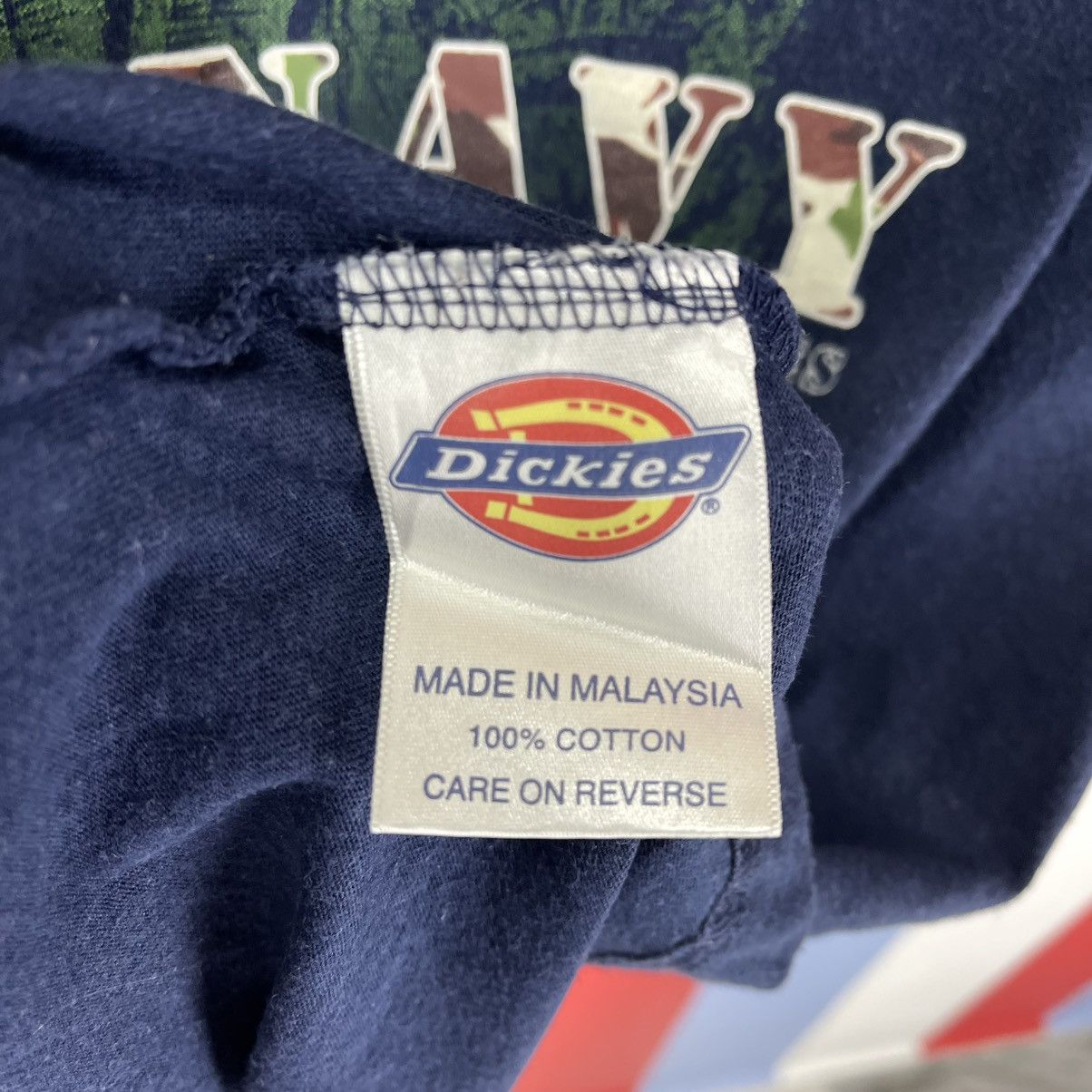 Dickies Rare DICKIES x US NAVY Crew Neck T Shirt #1998/13 Size US L / EU 52-54 / 3 - 8 Thumbnail