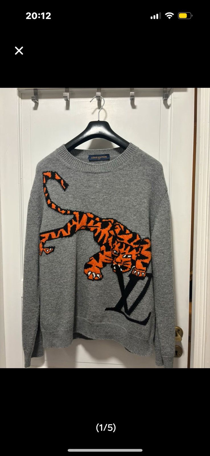 Louis Vuitton louis vuitton tiger sweater Size US L / EU 52-54 / 3 - 5 Thumbnail