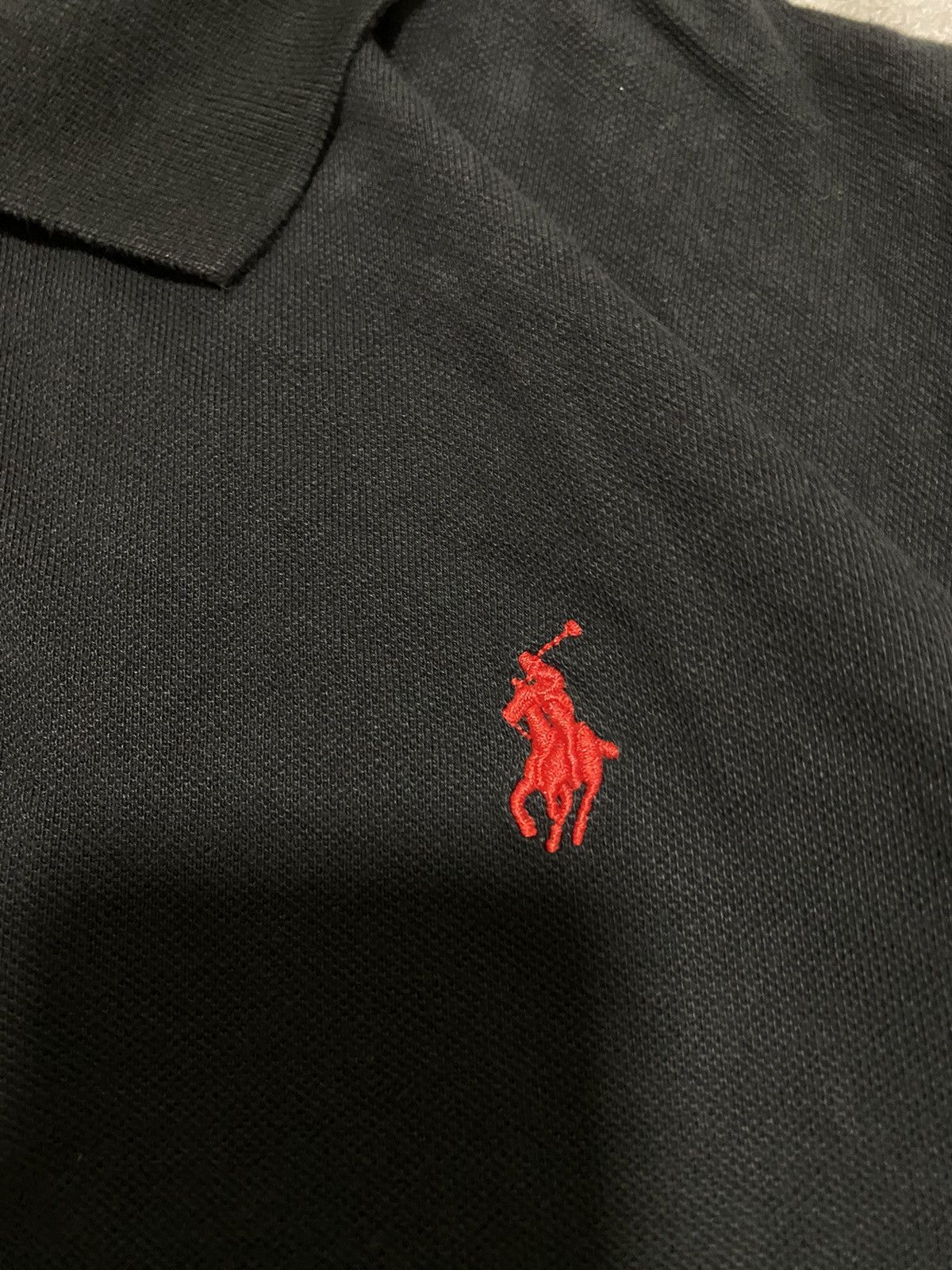 Polo Ralph Lauren × Ralph Lauren × Vintage Vintage 90s Polo Ralph Lauren Black Polo Chief Keef Retro Size US XL / EU 56 / 4 - 5 Thumbnail