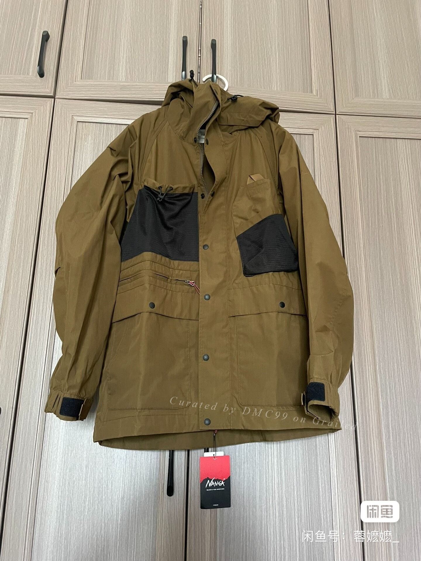 NANGA NANGA TAKIBI MOUNT Windproof Hooded Jacket Size US L / EU 52-54 / 3 - 1 Thumbnail