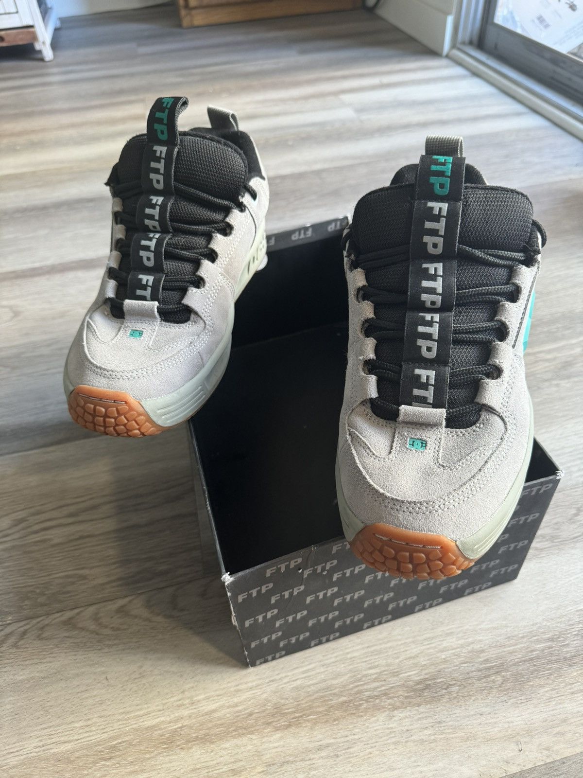 image of Ftp X Dc Lynx OG Shoes in Grey, Men's (Size 11)