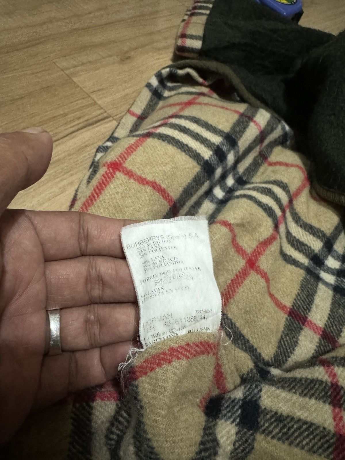 Burberry BURBERRY NOVA CHECK WOOL JACKET Size US L / EU 52-54 / 3 - 4 Thumbnail