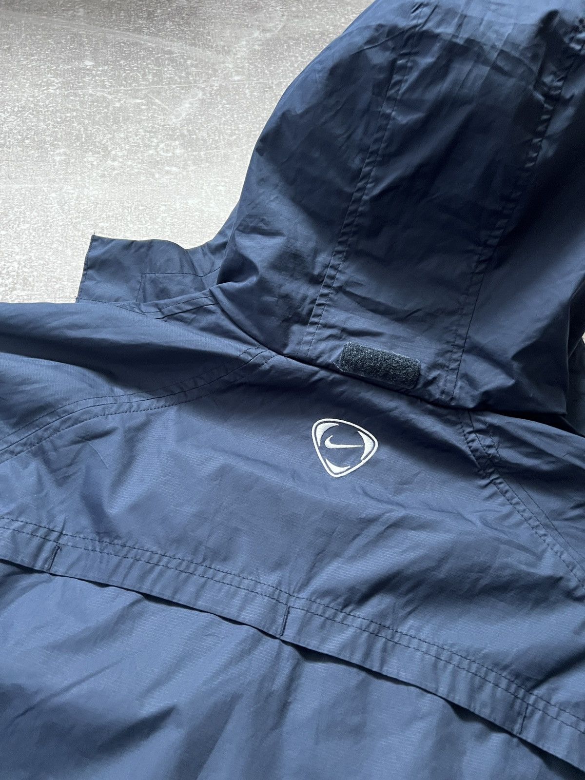Nike Nike Atletico Madrid Hooded Windbreaker Jacket Navy Size US XL / EU 56 / 4 - 11 Thumbnail