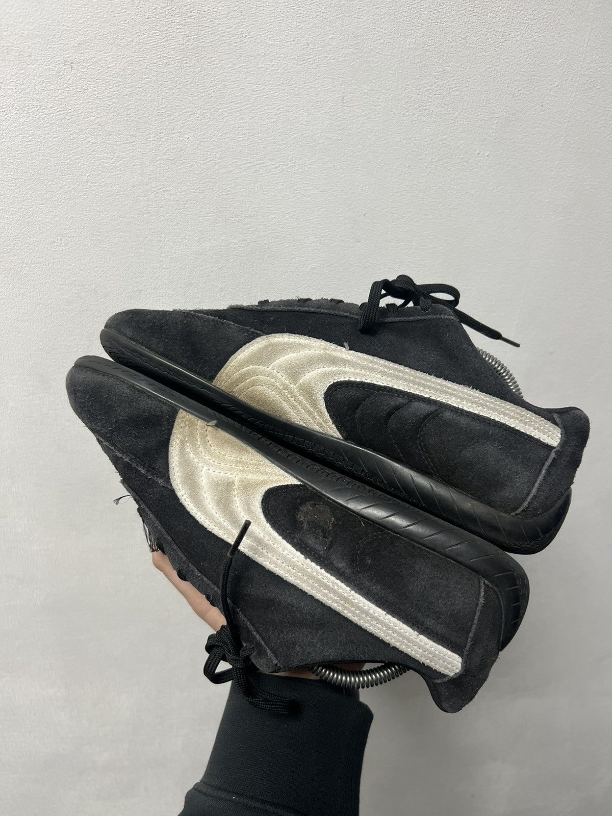 Japanese Brand Puma Speedcat Black Suede Sneakers Shoes Mostro Y3 Vibe Size US 7.5 / EU 40-41 - 9 Thumbnail