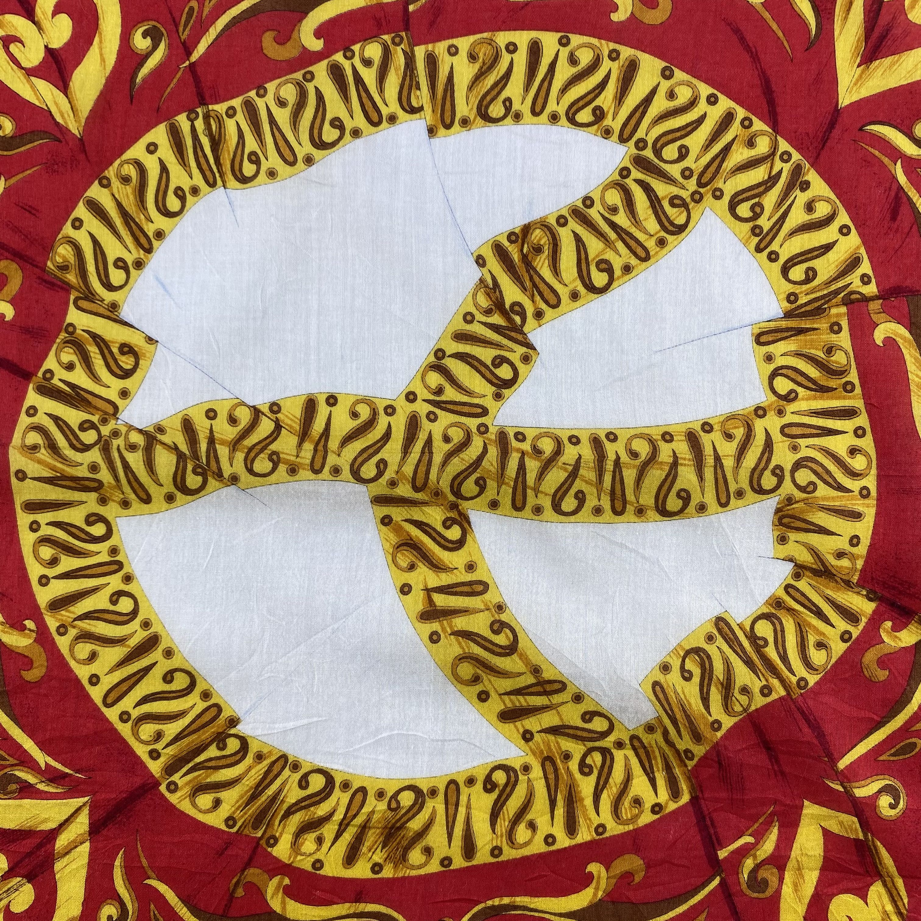 Vintage Moschino Bandana/ Handkerchief / Neckerchief Size ONE SIZE - 4 Thumbnail