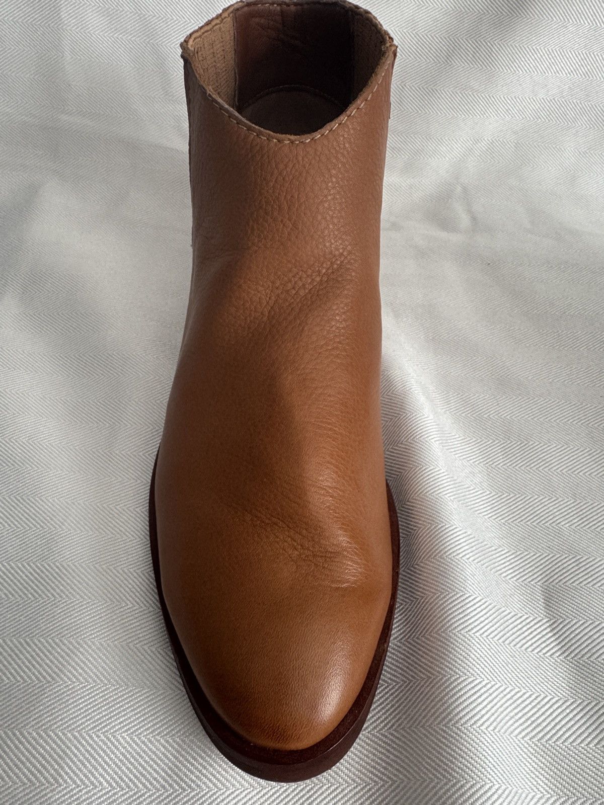 Dolce Vita Women's Tan Leather Chelsea Boots Size US 8 / IT 38 - 6 Thumbnail