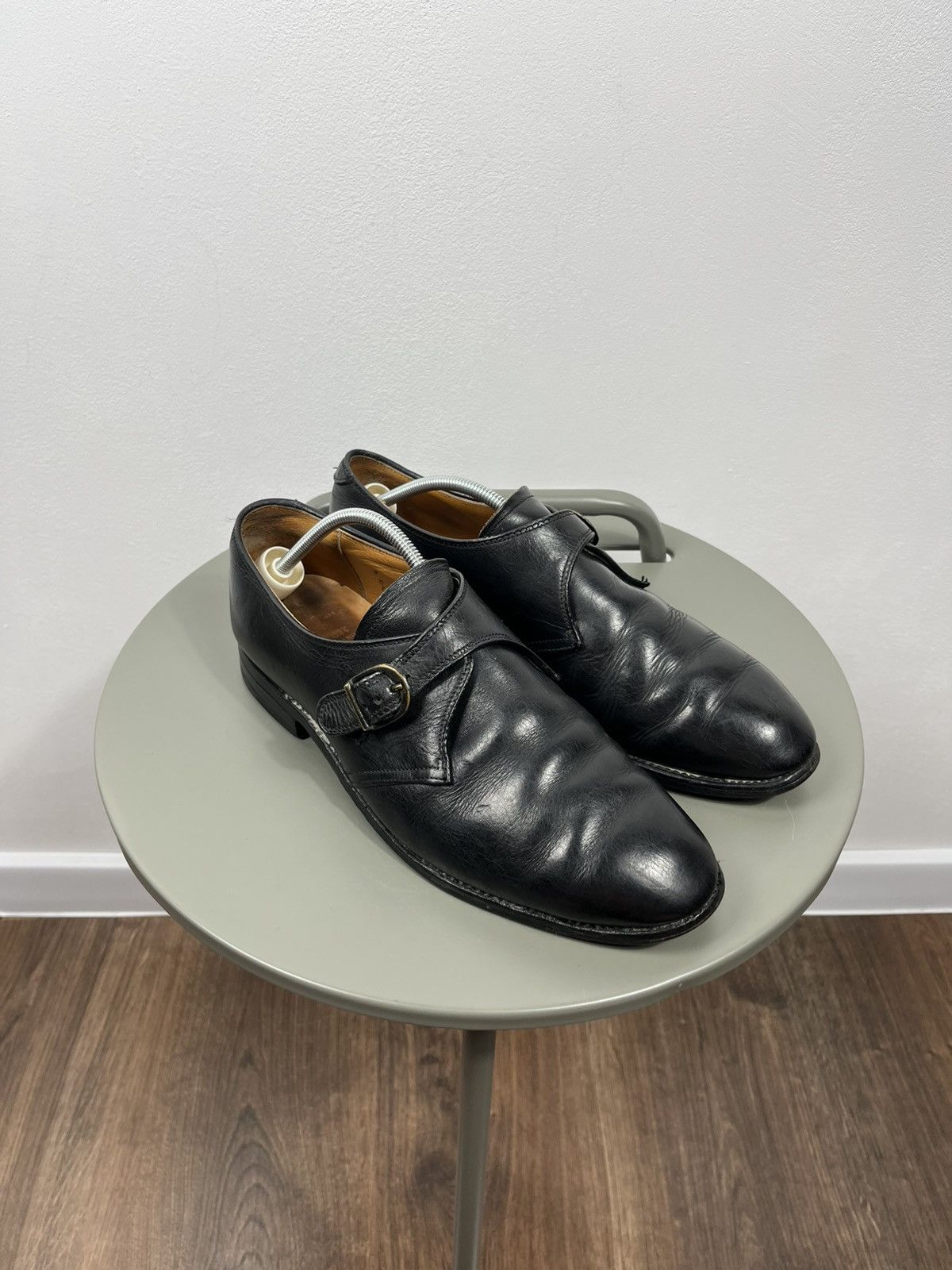 Alden Alden Leather Monk Strap Shoes US 8 Made in USA Dress Shoes Size US 8 / EU 41 - 1 Thumbnail
