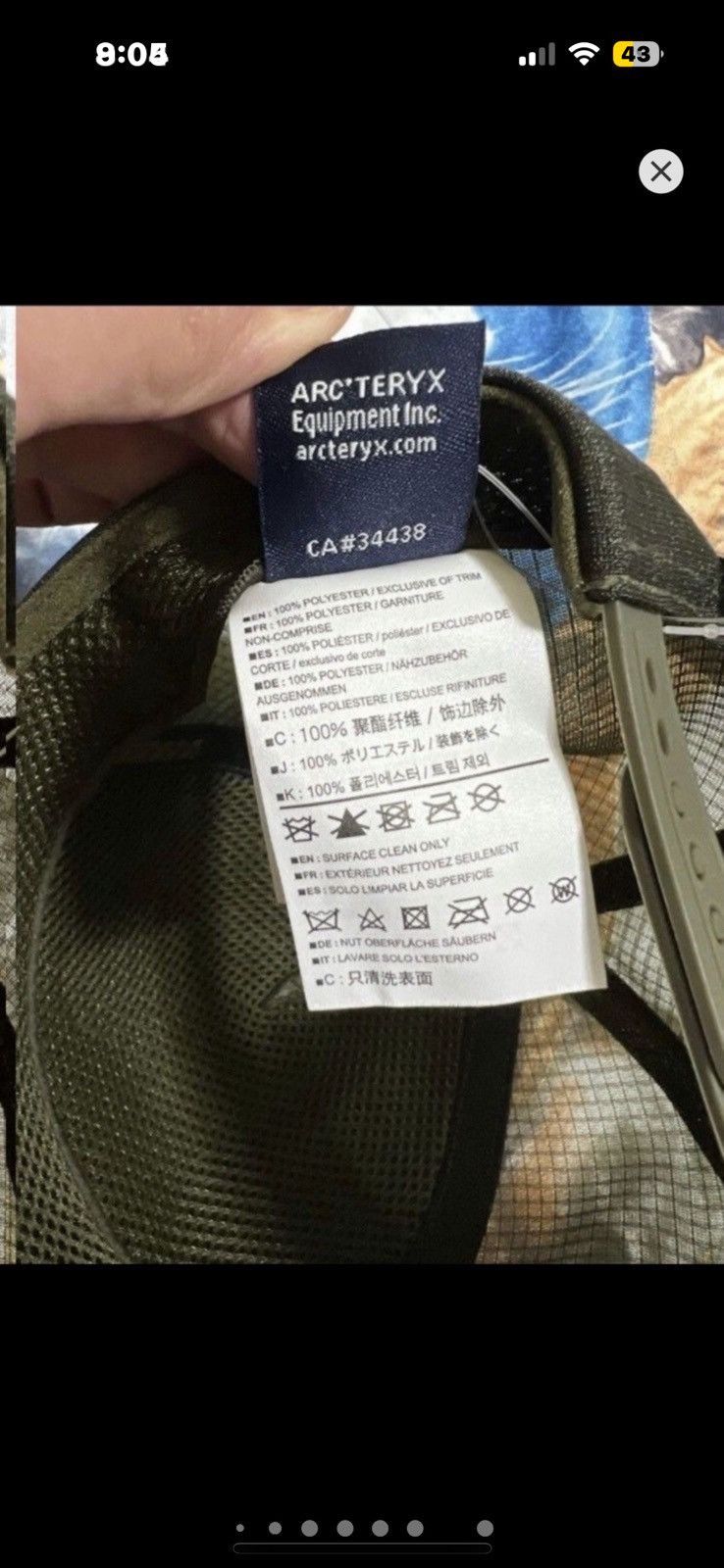Arc'teryx ***FINAL DROP***RARE ARCTERYX CLIMB TECHNICAL SNAPBACK O/S Size ONE SIZE - 9 Thumbnail