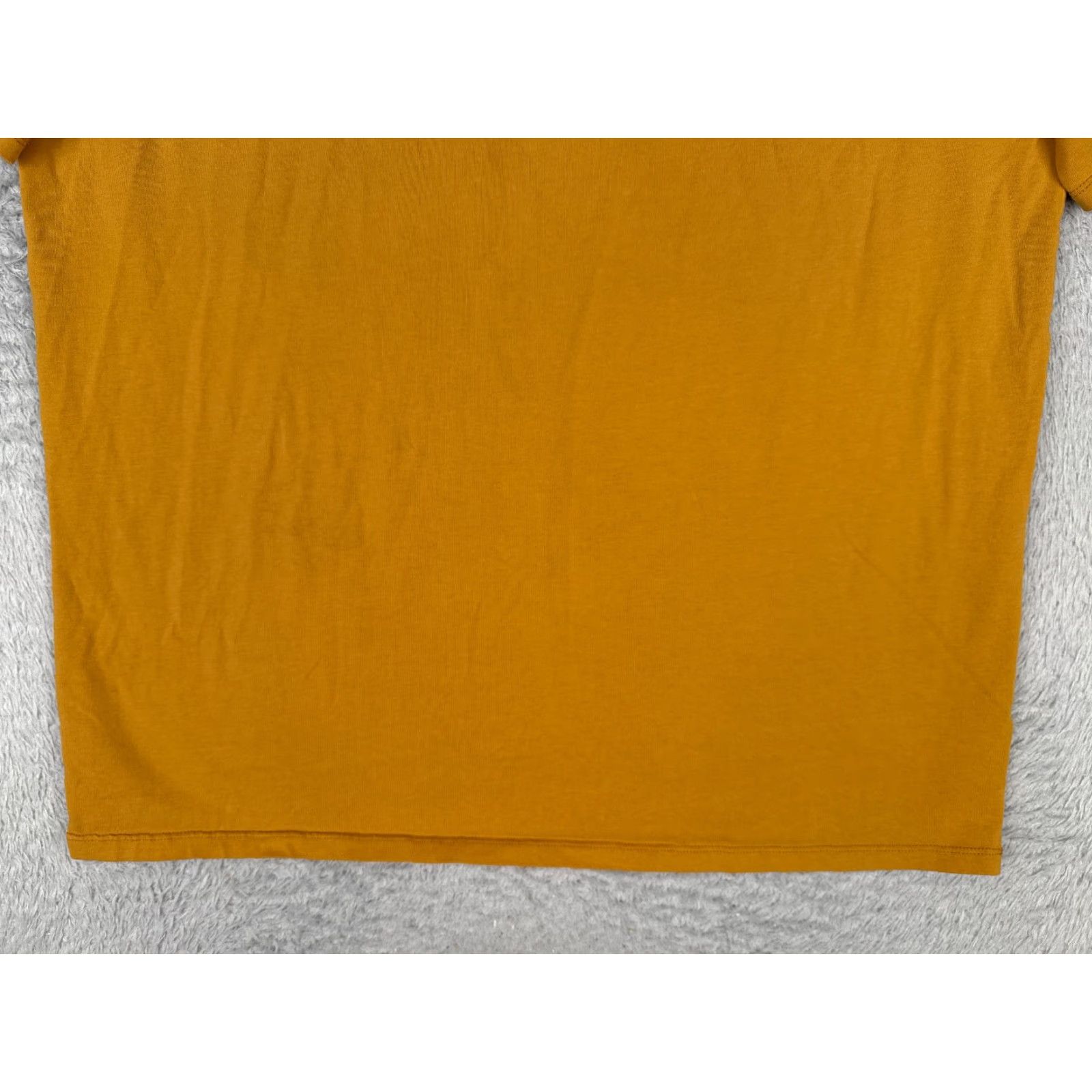 Tommy Hilfiger Tommy Hilfiger Shirt Adult XL Yellow Crew Neck 100% Cotton Blend Logo T-Shirt Men Size US XL / EU 56 / 4 - 5 Thumbnail