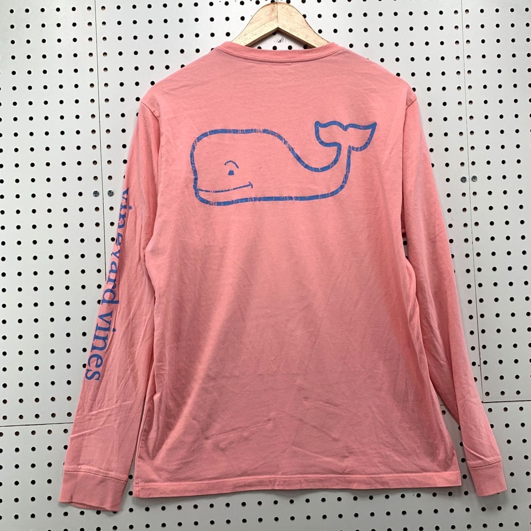 Vineyard Vines Vineyard Vines Pocket Shirt Pink Long Sleeve Whale Logo Adult Small Mens Shirt Size US S / EU 44-46 / 1 - 2 Thumbnail