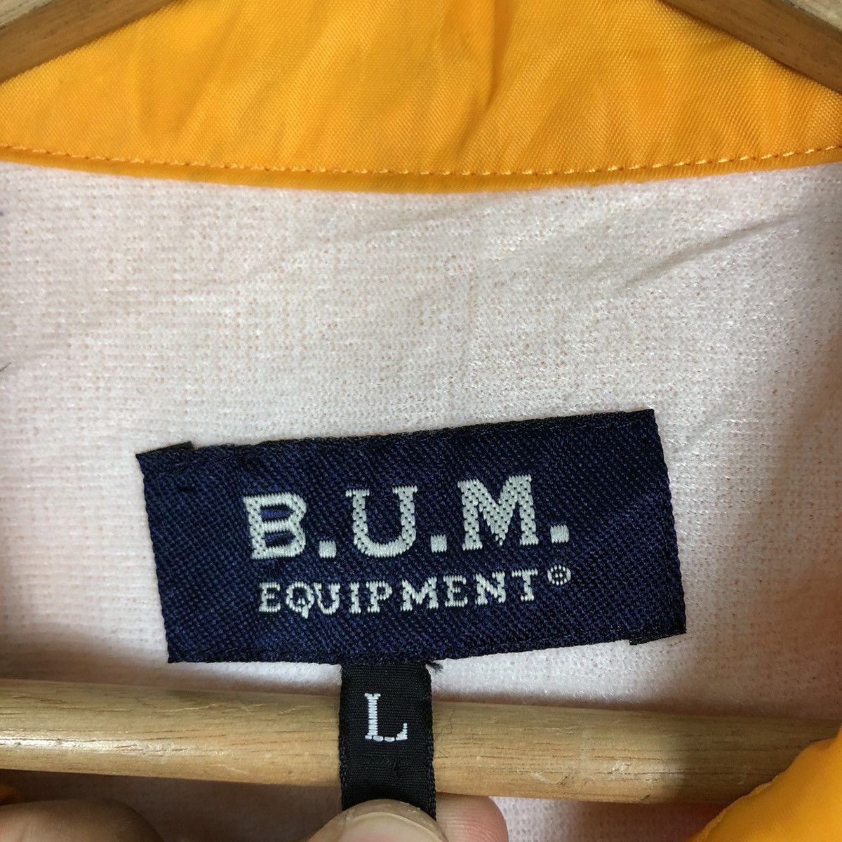 Japanese Brand 🔥90’s Rare Vintage BUM Equipment Work Jacket Big Logo Size US L / EU 52-54 / 3 - 13 Thumbnail