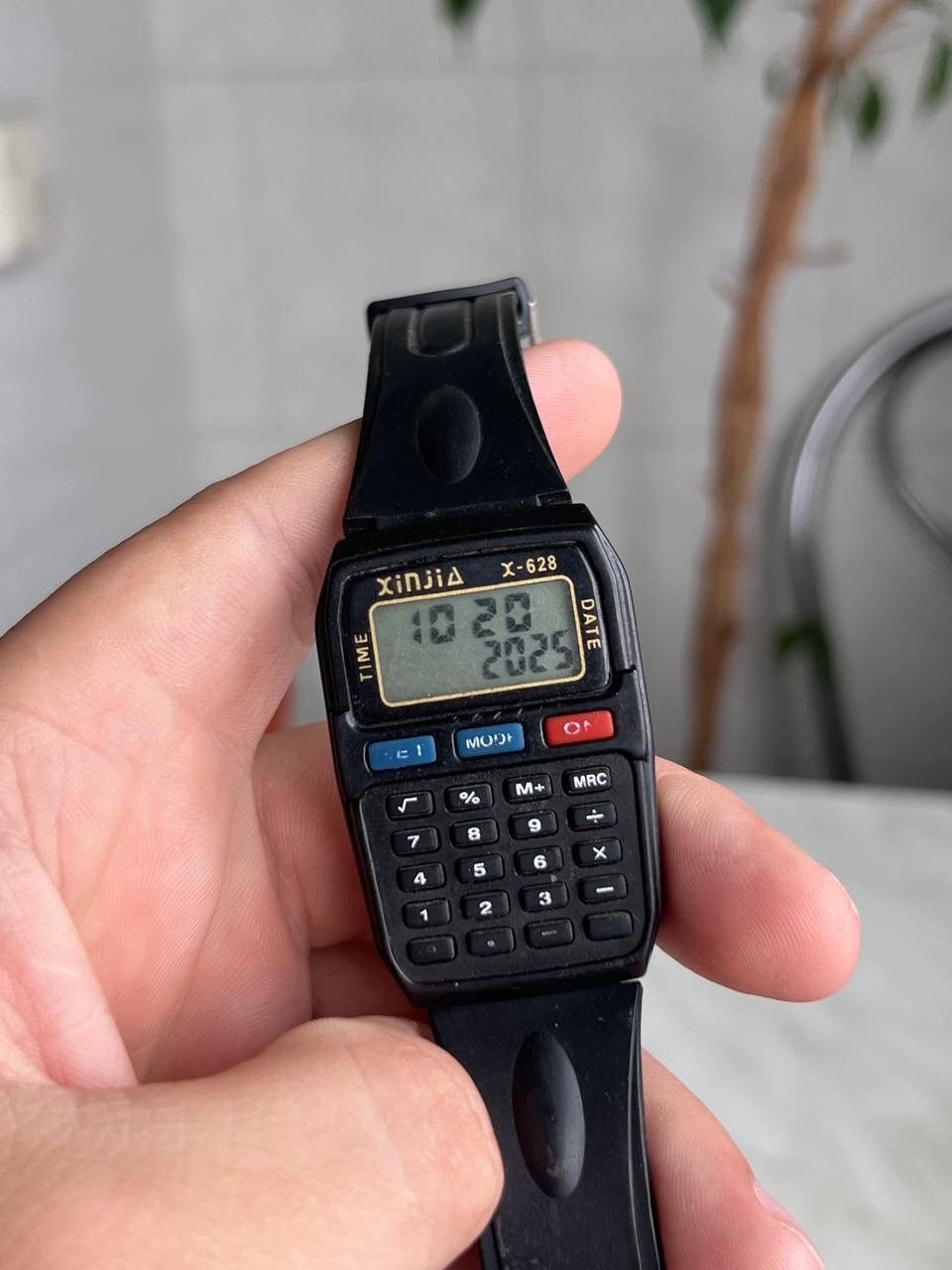 Japanese Brand × Vintage Vintage Japanese style futuristic Calculator Watch 90s Size ONE SIZE - 8 Thumbnail