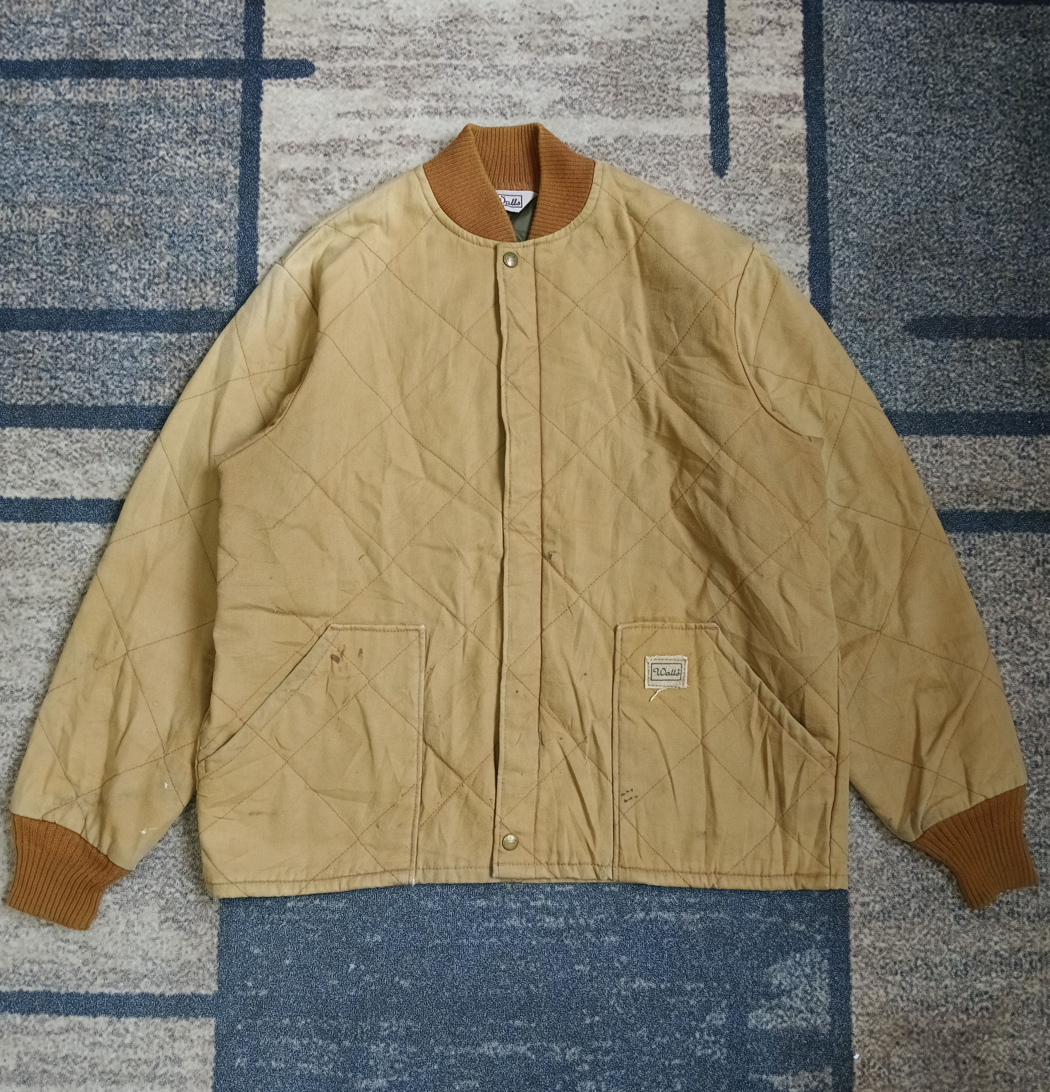 Vintage VINTAGE DISTRESSED WALLS CHORE JACKET Size US L / EU 52-54 / 3 - 2 Thumbnail