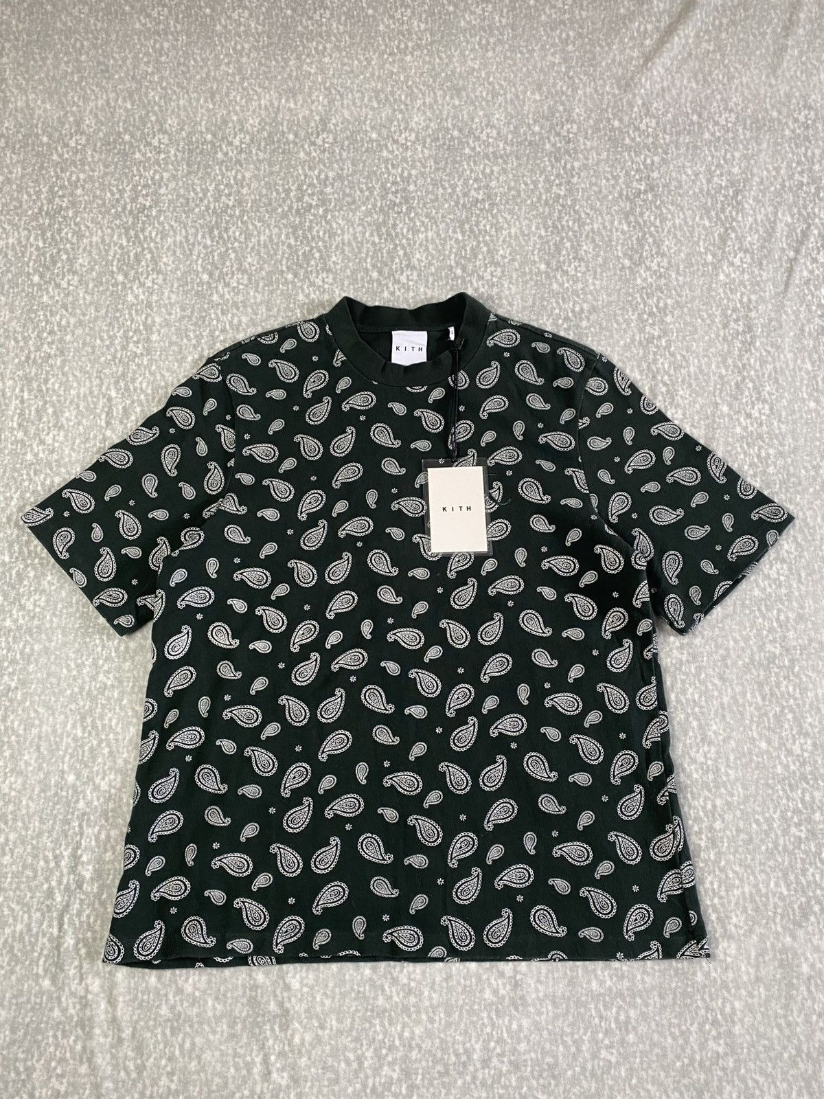 Kith Kith Paisley All-Over Print Heavyweight T- Shirt Size US S / EU 44-46 / 1 - 1 Thumbnail