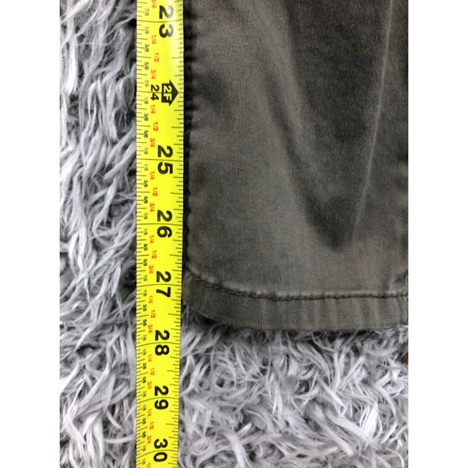 Vintage Angels Womens Pants Size 10 Mid Rise Skinny Ankle Green Size 32" / US 10 / IT 46 - 3 Thumbnail