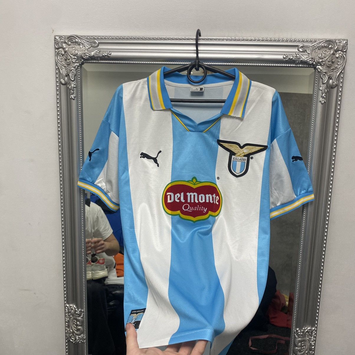 Puma Vintage puma shirt foolboll jersey Size US L / EU 52-54 / 3 - 3 Thumbnail