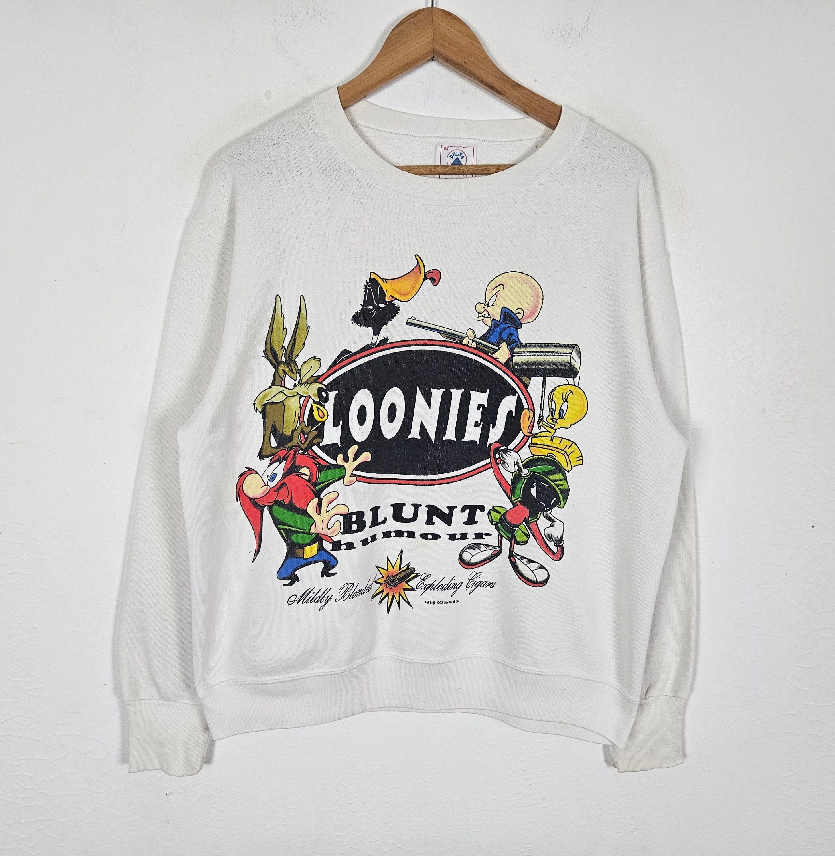 Vintage Vintage Looney Tunes Blunt Humour sweatshirt Size US M / EU 48-50 / 2 - 2 Thumbnail