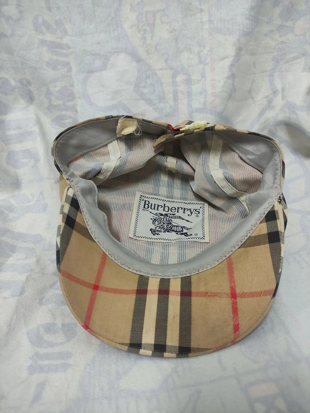 Burberry BURBERRY NOVA CHECK VINTAGE BARETTA CAP Size ONE SIZE - 9 Thumbnail