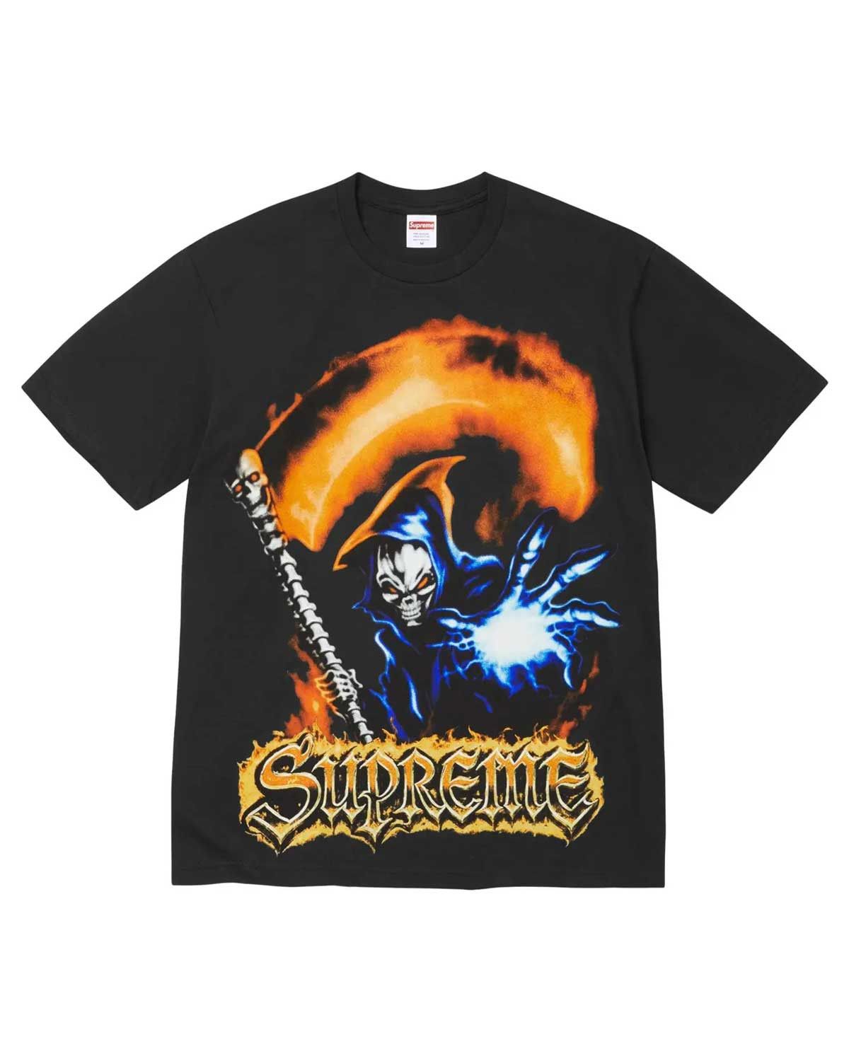 Supreme Grim Reaper Tee Black Size US S / EU 44-46 / 1 - 1 Thumbnail