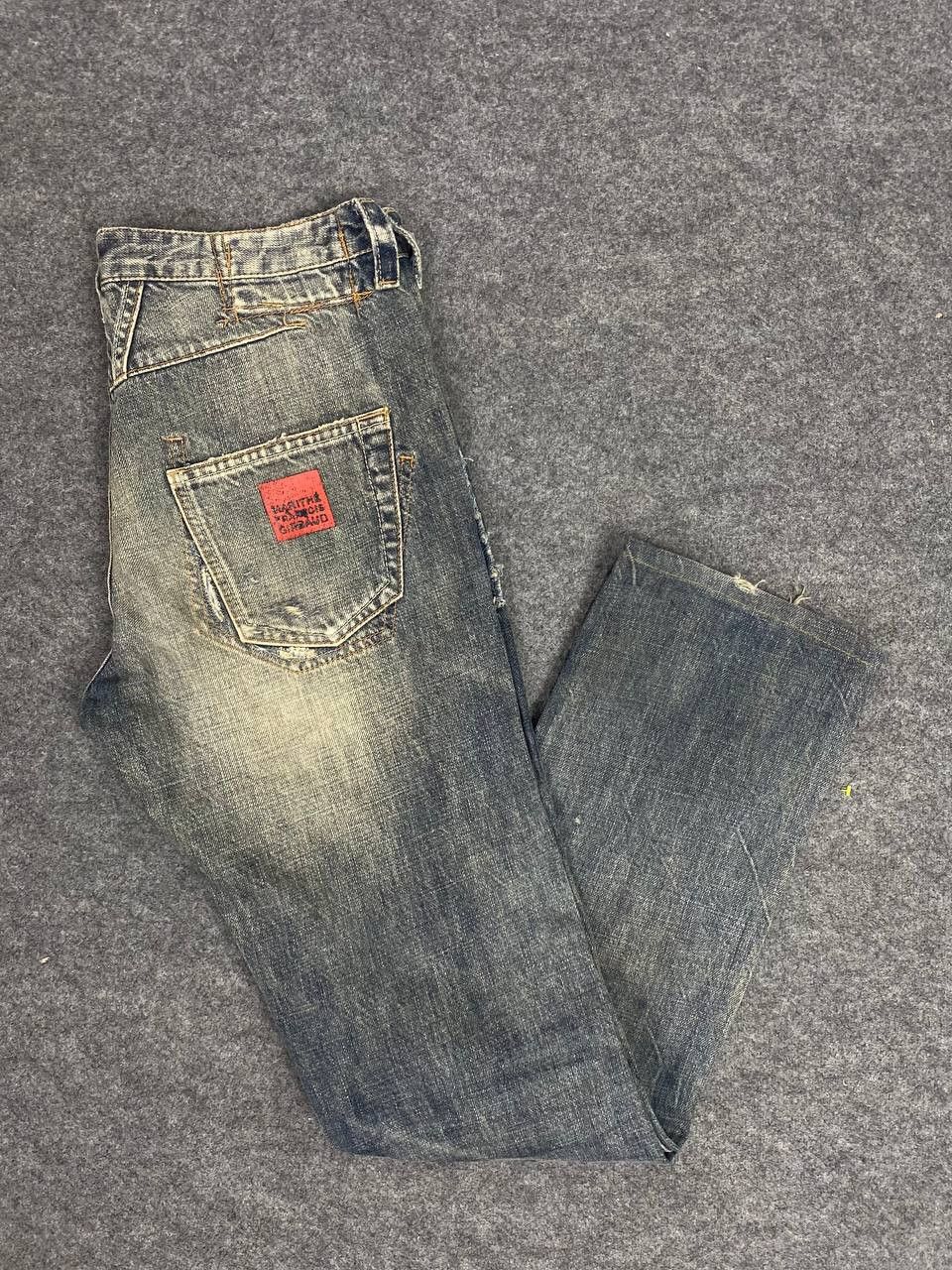 Marithe + Francois Girbaud marithe francois girbaud distressed denim nice design Size US 32 / EU 48 - 1 Thumbnail