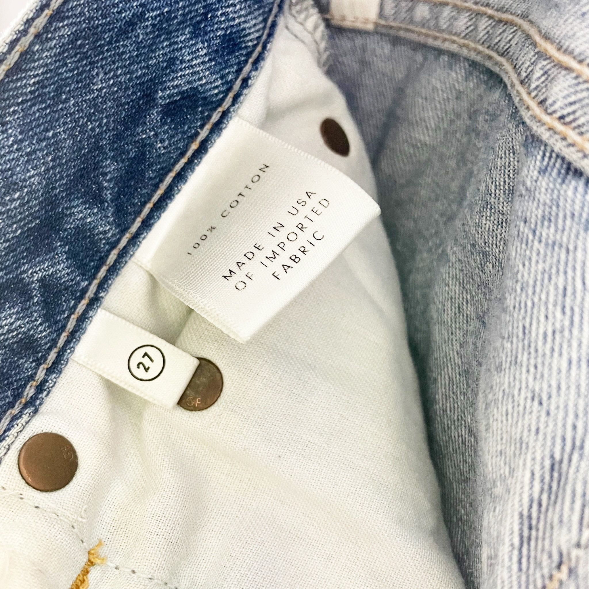 GRLFRND GRLFRND Karolina Cotton Ripped Distressed Size 27" / US 4 / IT 40 - 4 Thumbnail