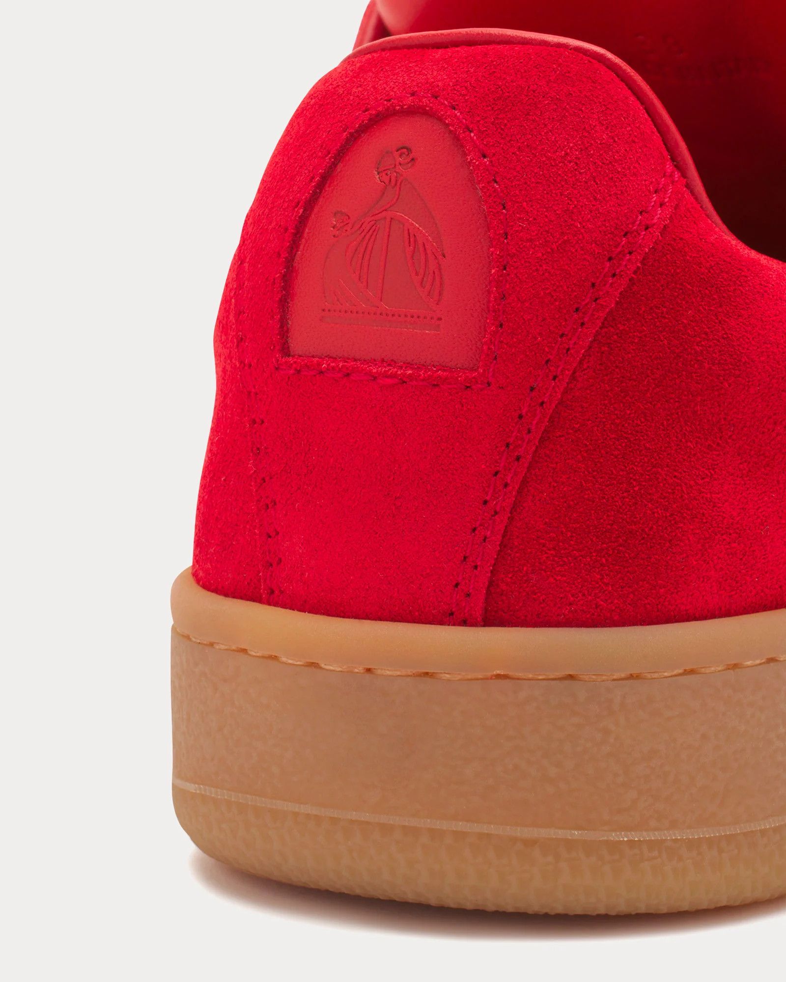 Future os11x1224 Dup / Hyper Curb Low-Top Sneakers in Red Size US 12 / EU 45 - 4 Thumbnail