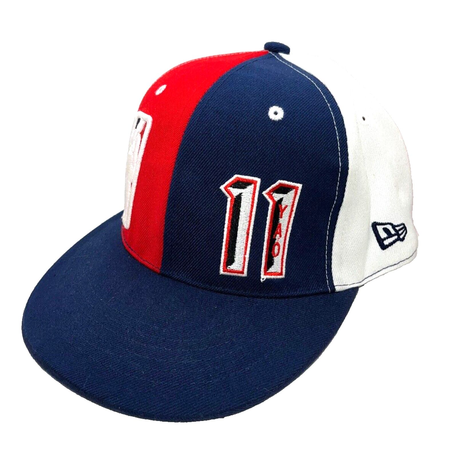 New Era Yao Ming Houston Rockets New Era Hat 7 1/8 Rare NBA Vintage Size ONE SIZE - 3 Thumbnail